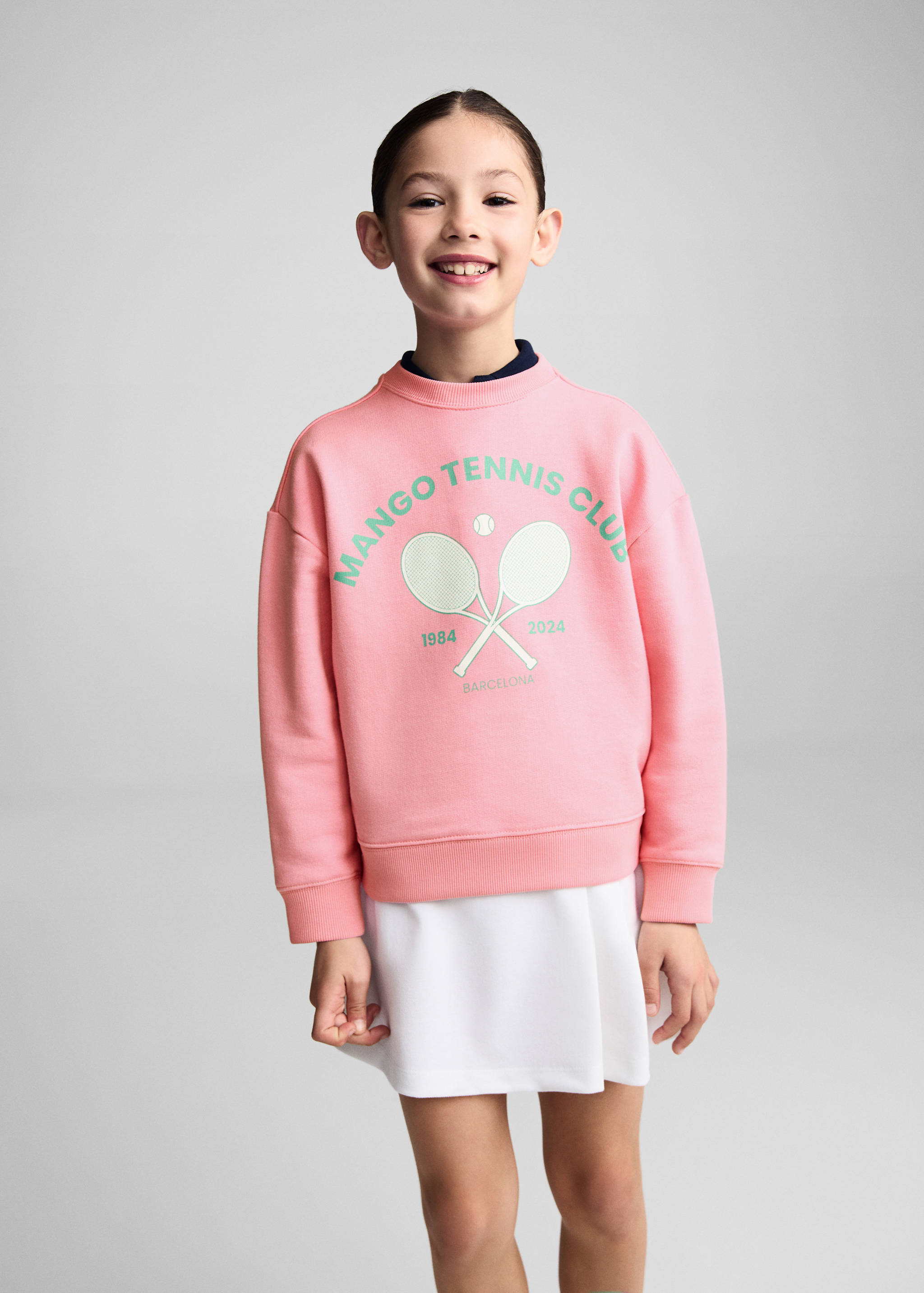 Printed message sweatshirt - Medium plane