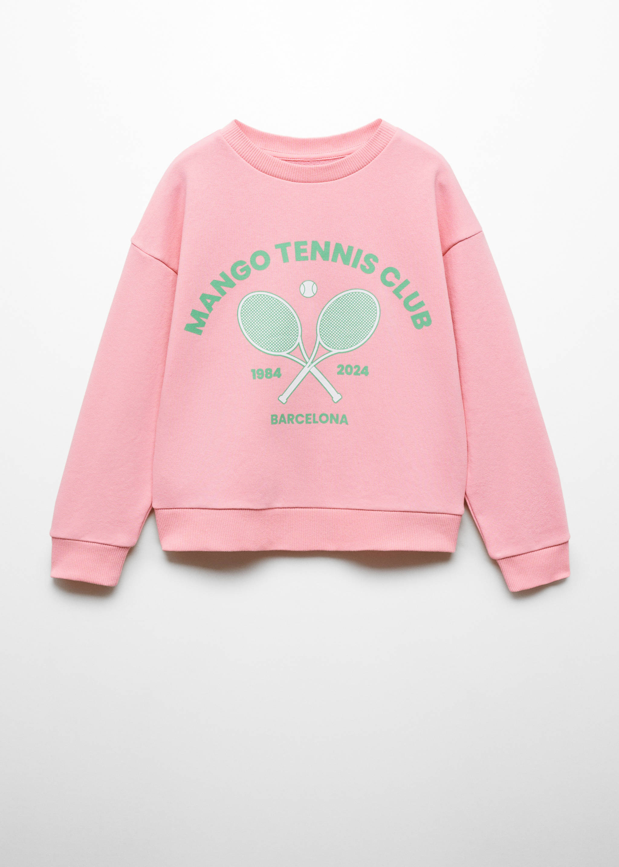 Printed message sweatshirt - Article without model