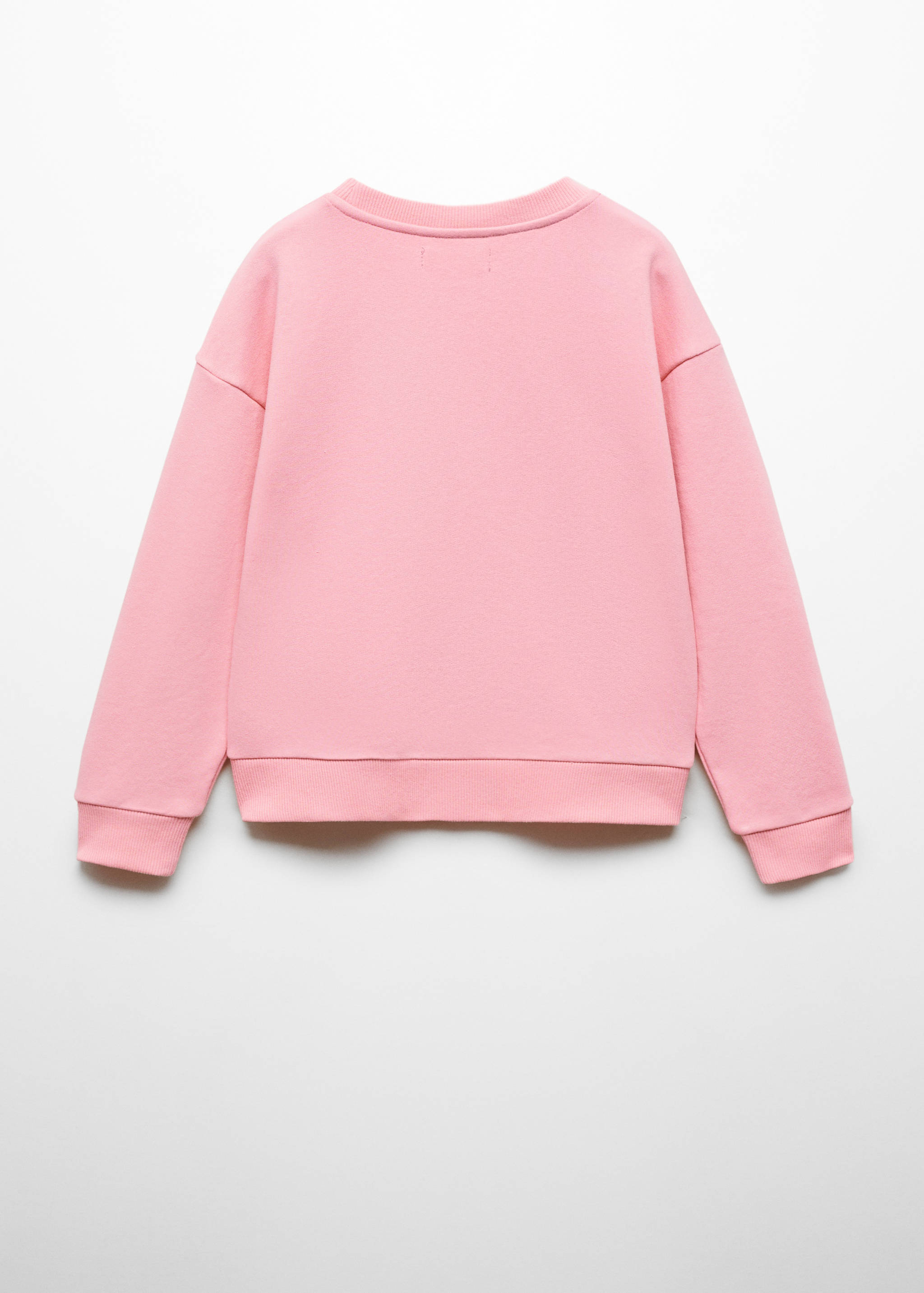 Printed message sweatshirt - Reverse of the article