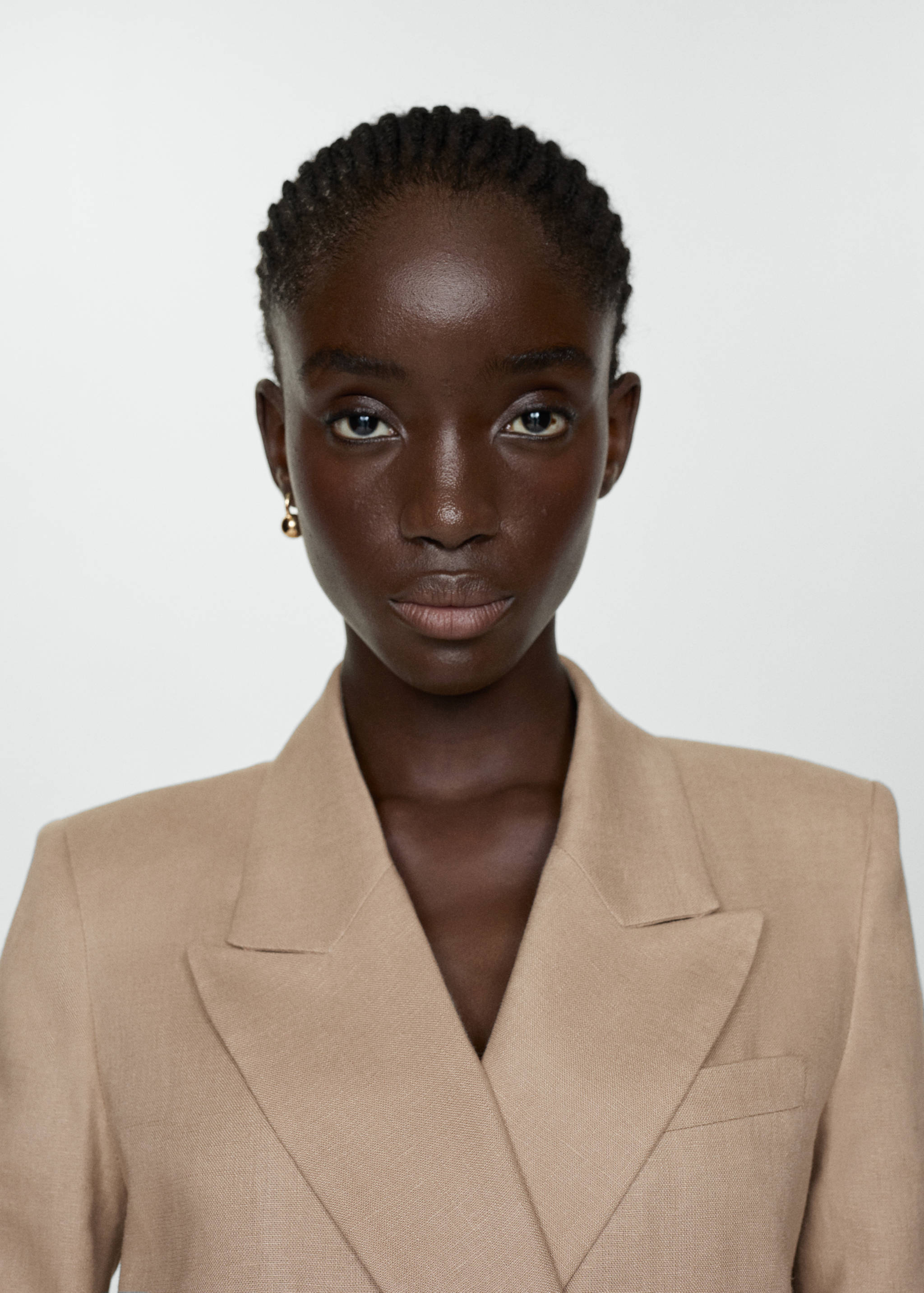 Sacou de costum din in 100% - Detaliu al articolului 1