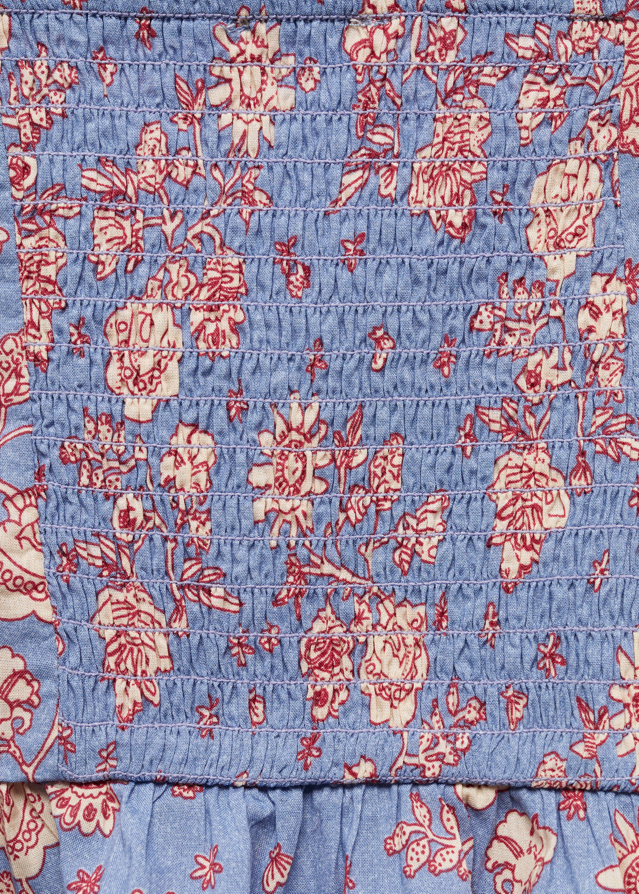 Ruffled floral top - Details of the article 8