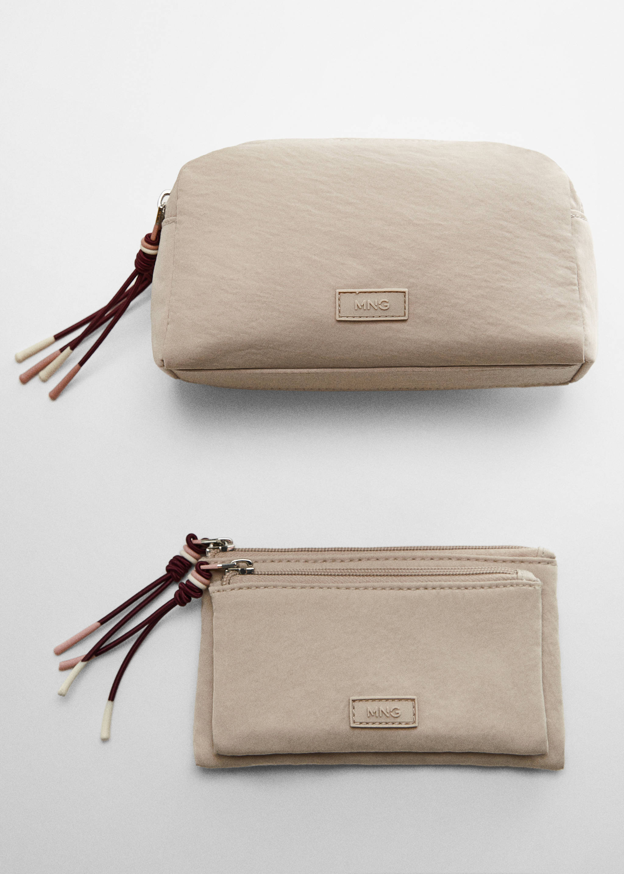 Necesser doble cremallera logotip - Detall de l'article 1