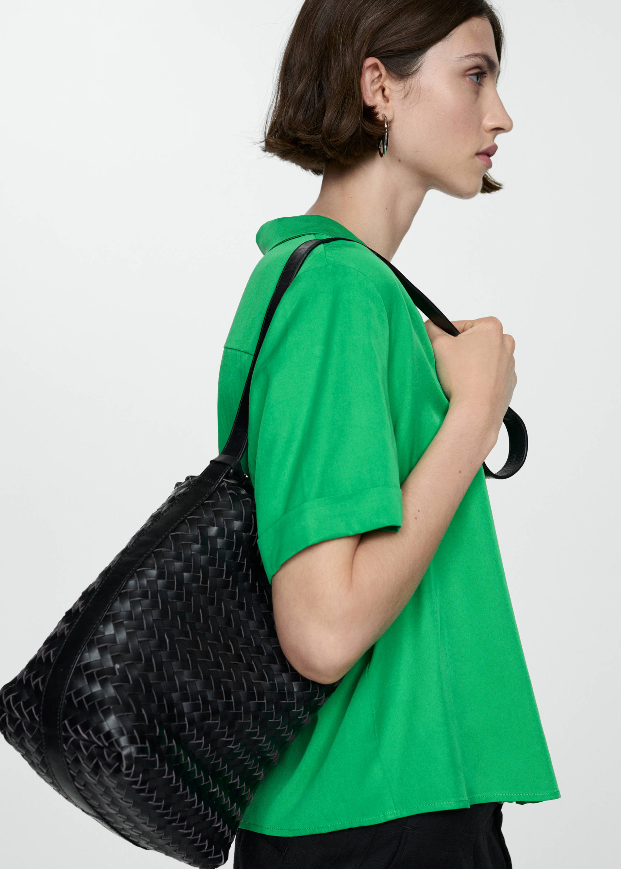 100% lyocell shirt - Details of the article 2