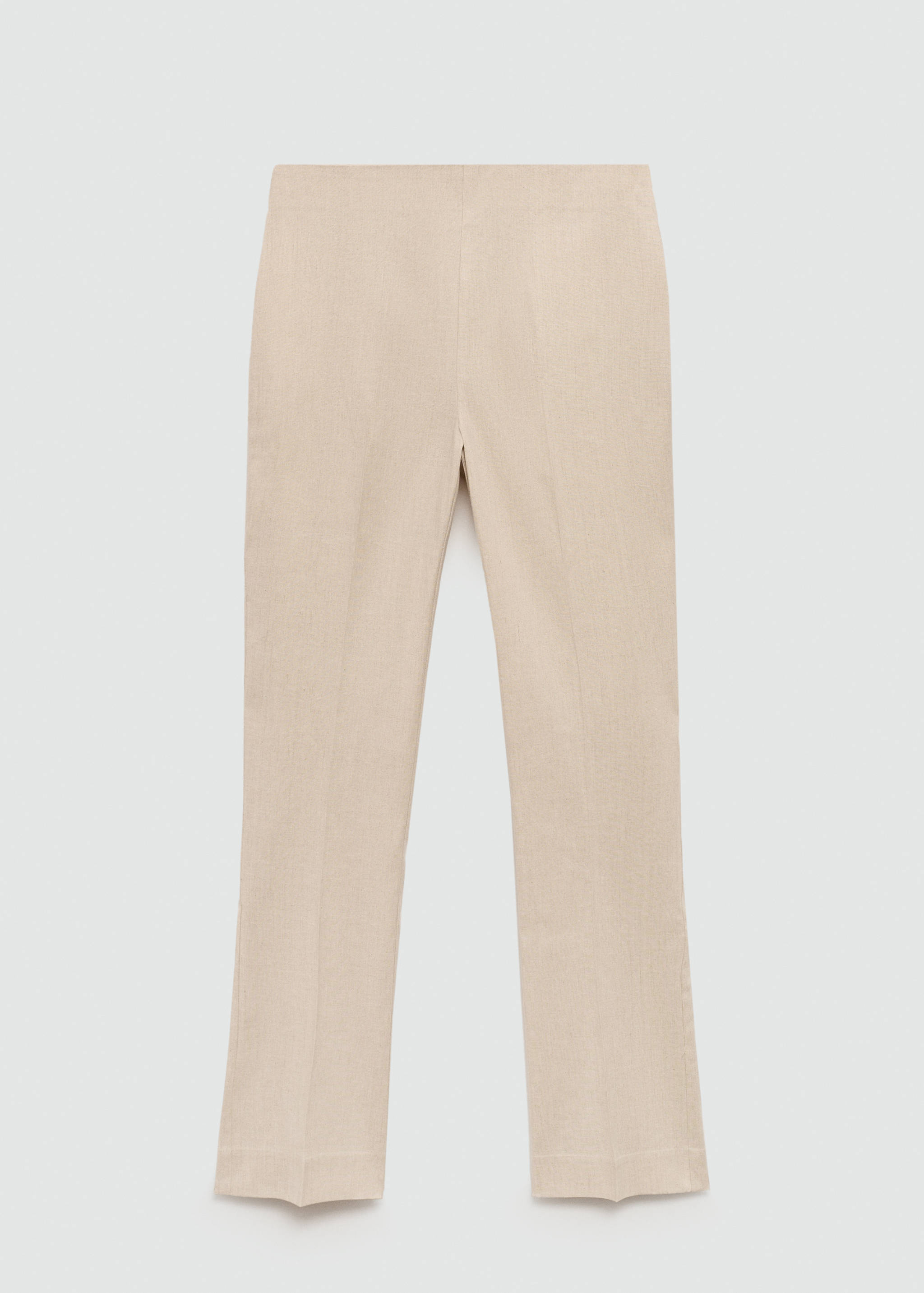 Linen flared pants - Article without model