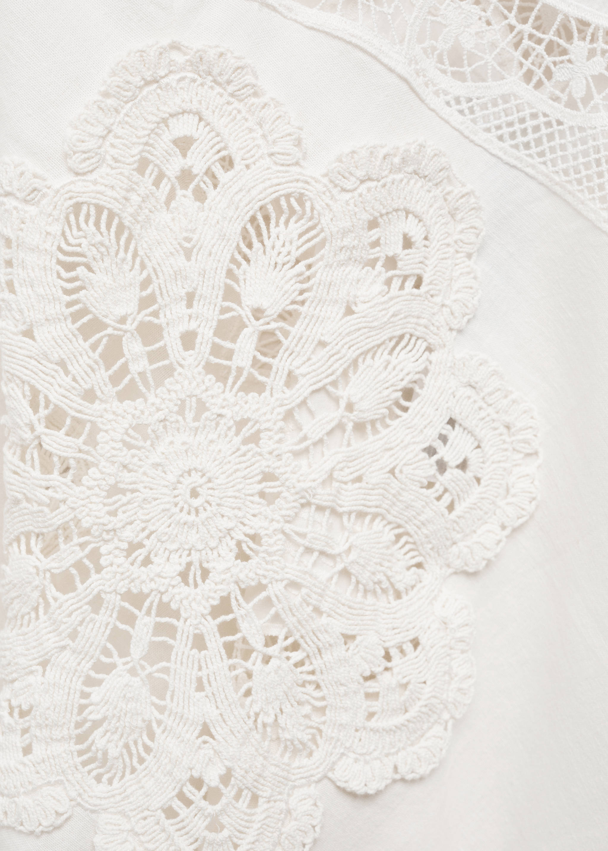 Vestido asimétrico paneles bordados - Detalle del artículo 8