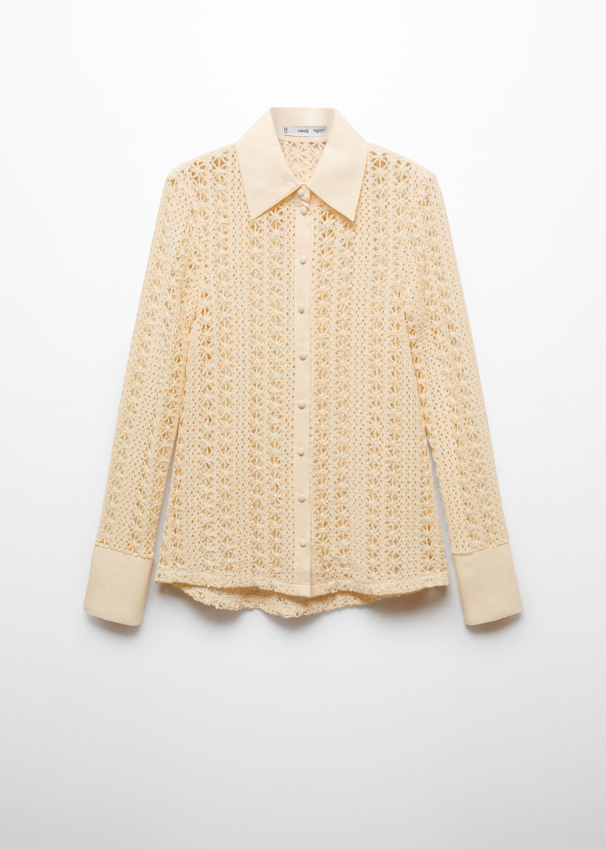 Crochet shirt - Article without model