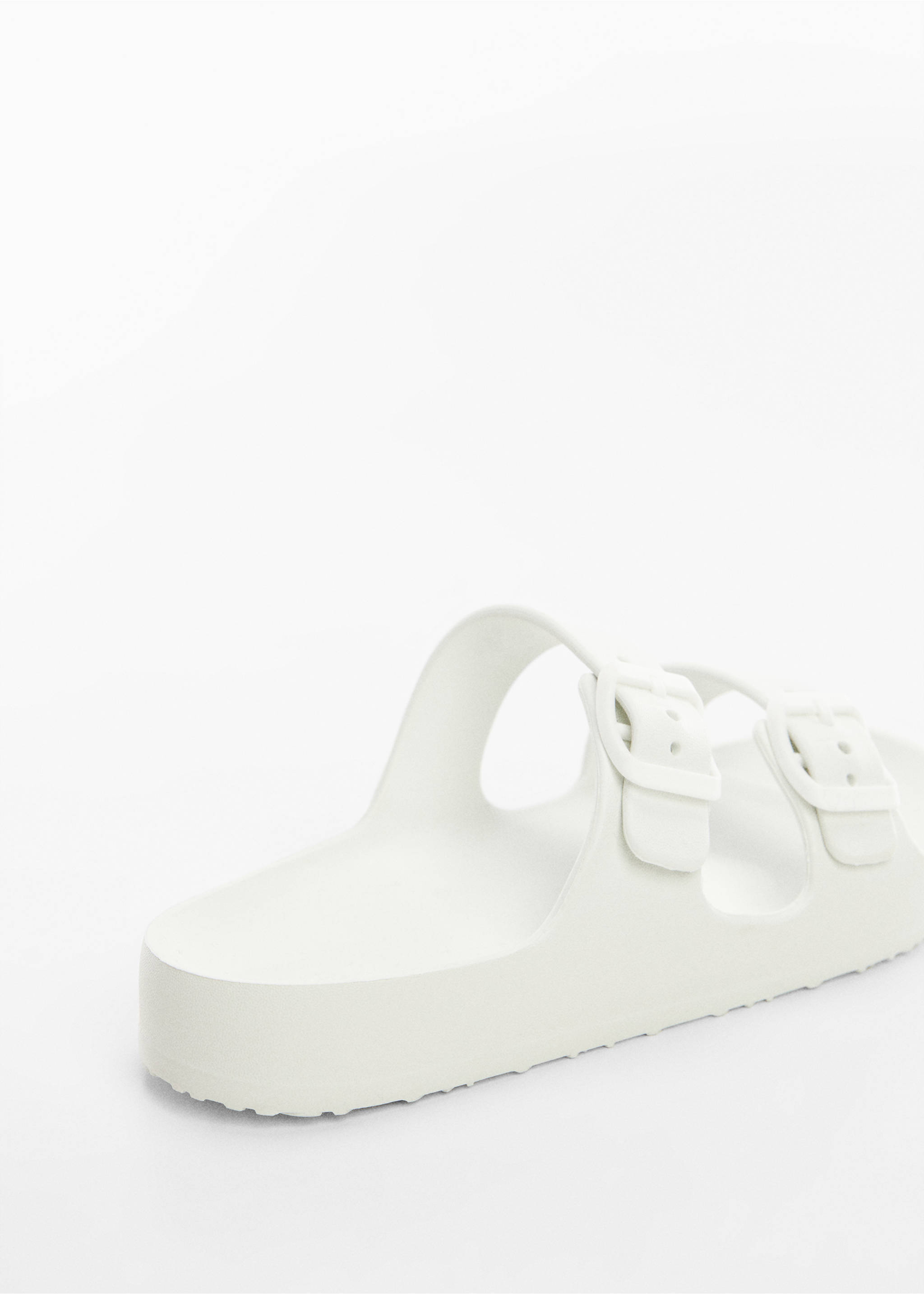 Flip flops buckles - Details of the article 1, White. Ref: 67037698-00.