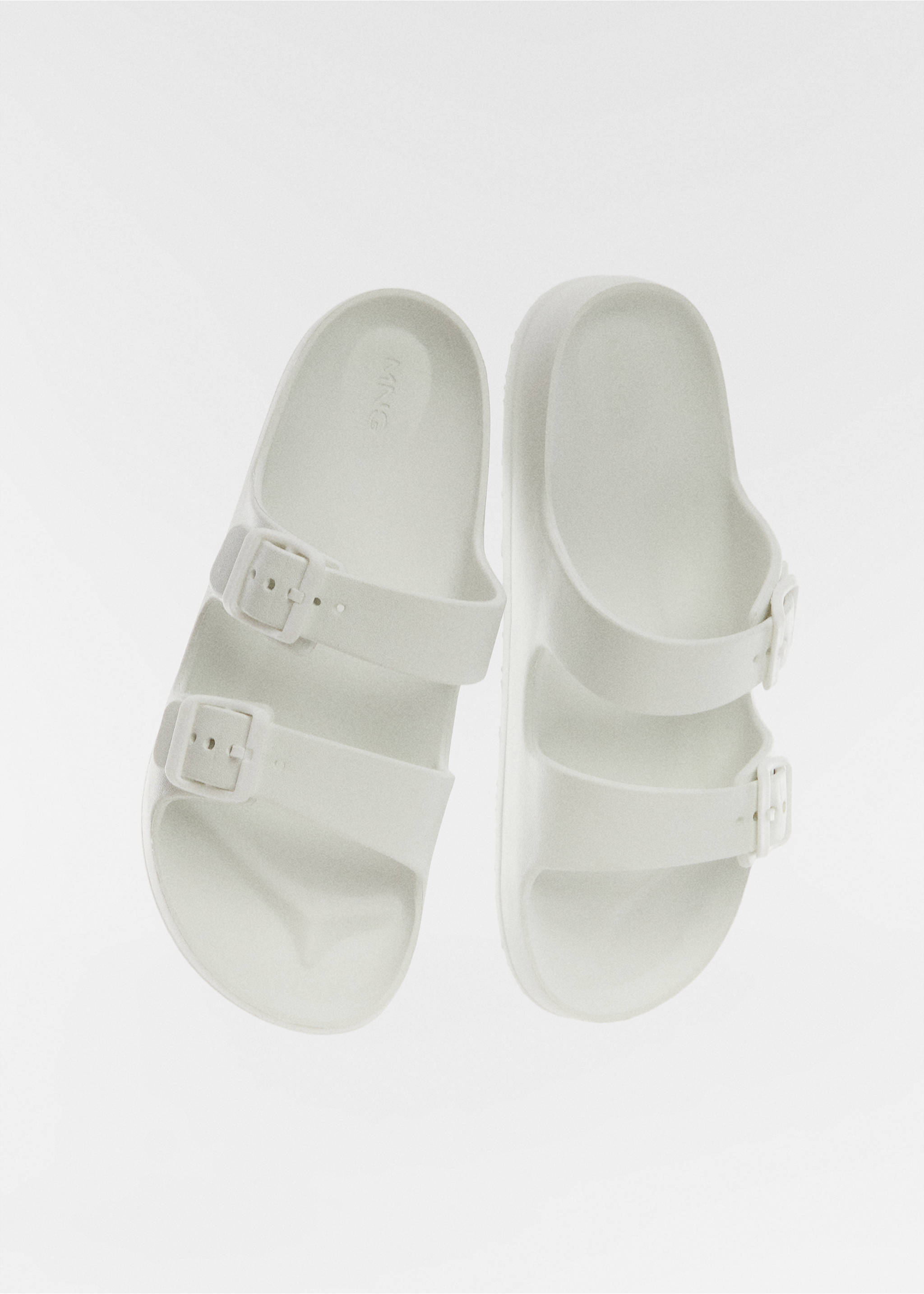 Flip flops buckles - Details of the article 5, White. Ref: 67037698-00.