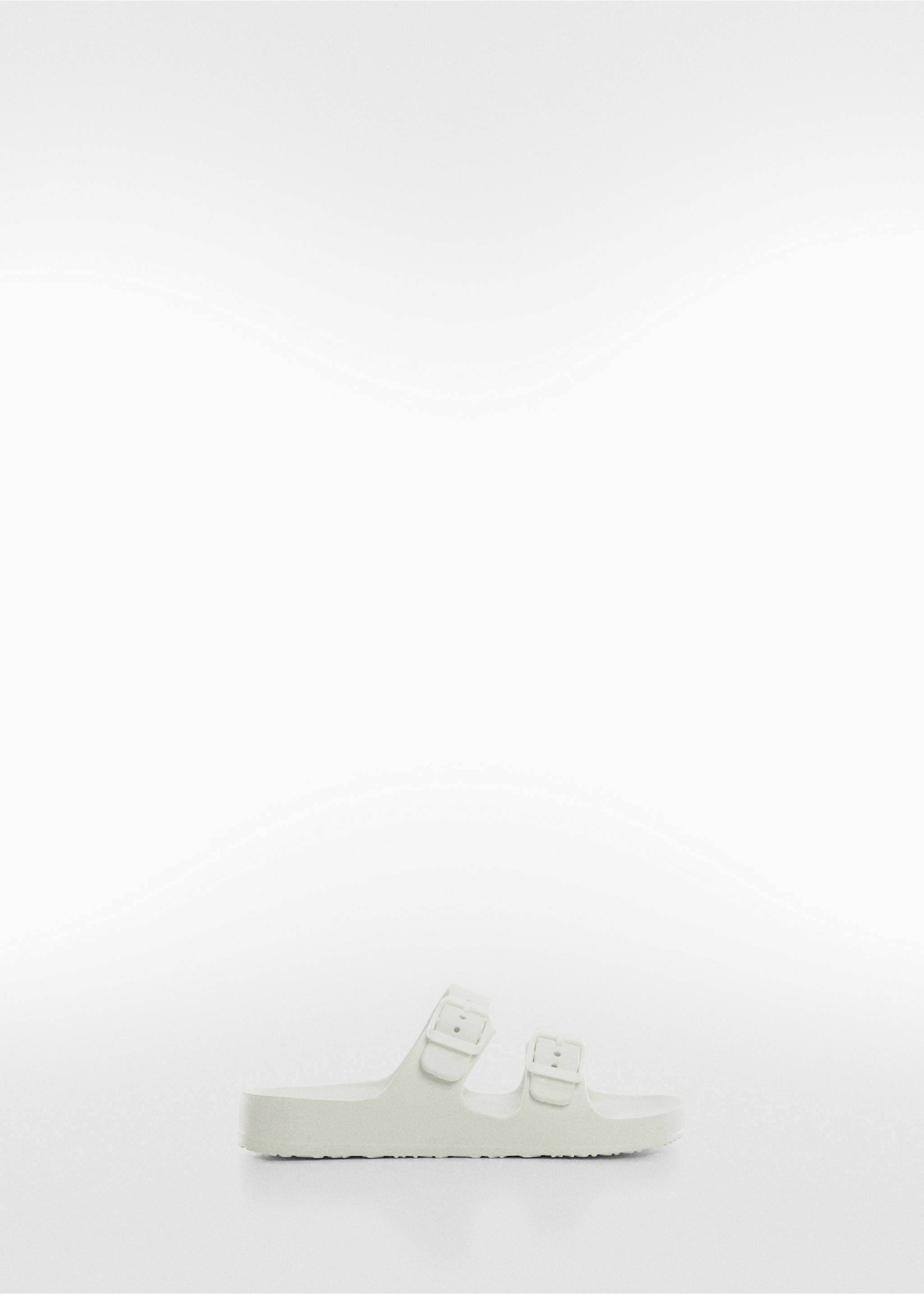 Flip flops buckles - Article without model, White. Ref: 67037698-00.