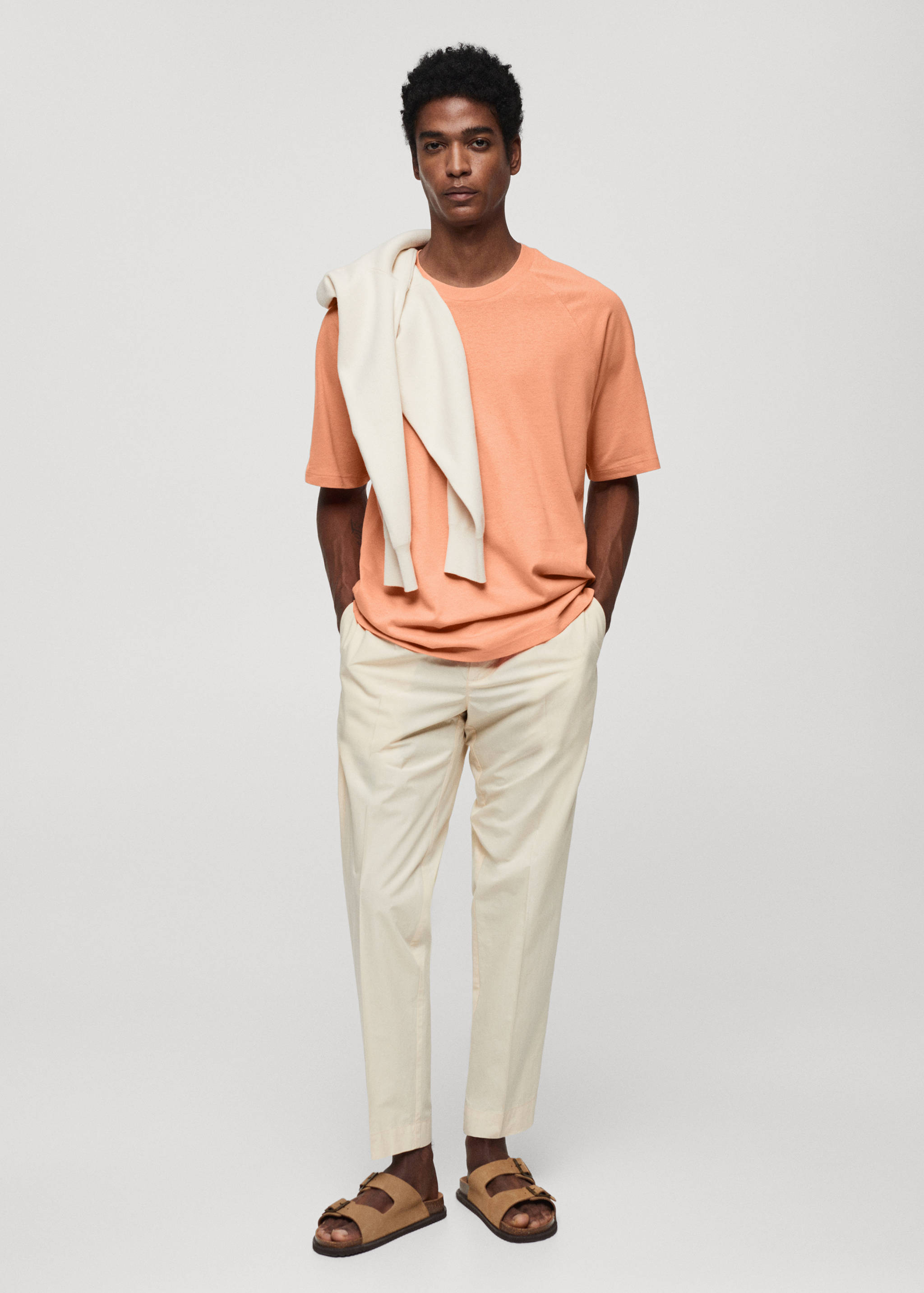 Relaxed fit cotton t-shirt - General plane