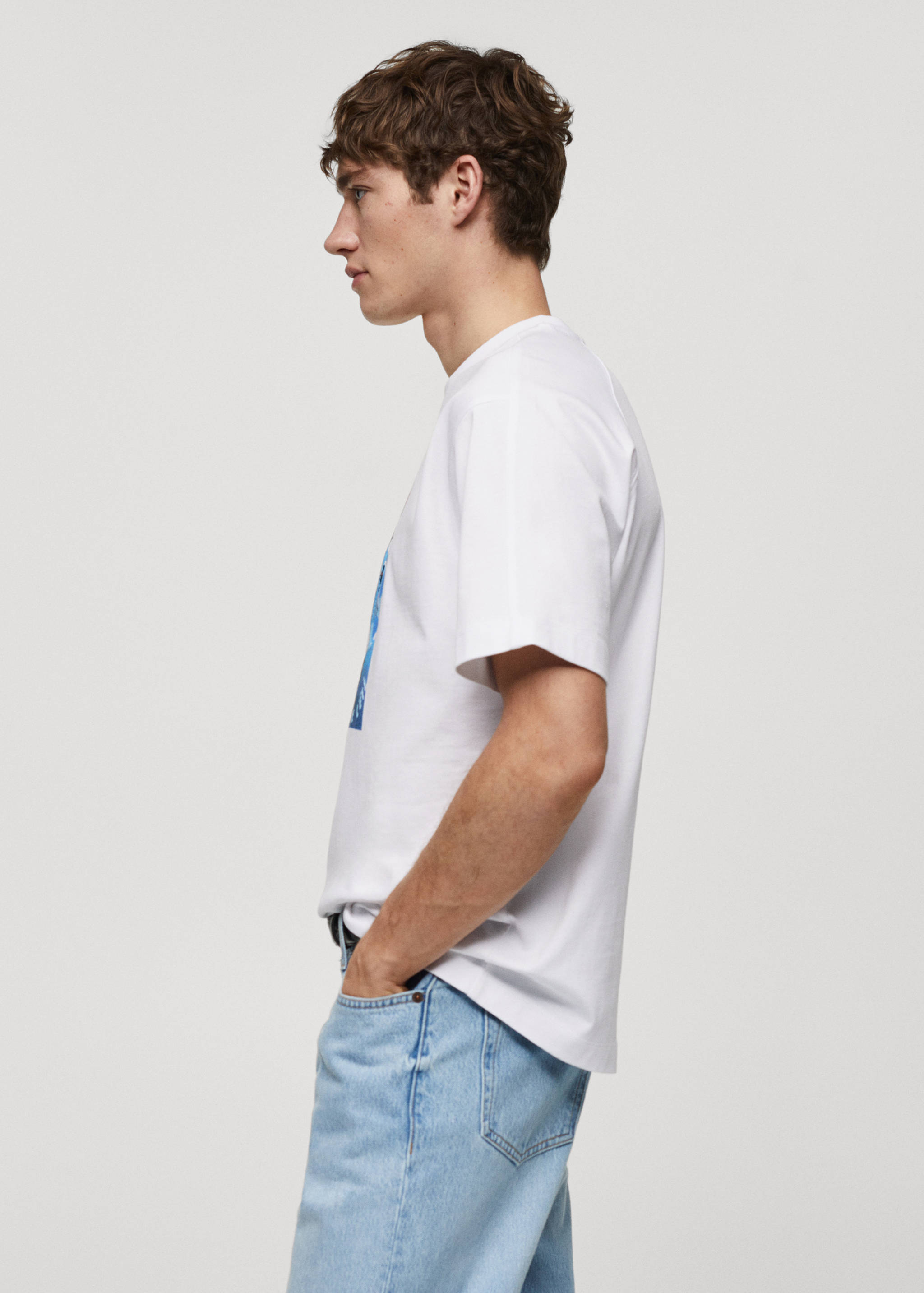 Camiseta algodón estampado dibujo - Detalle del artículo 2