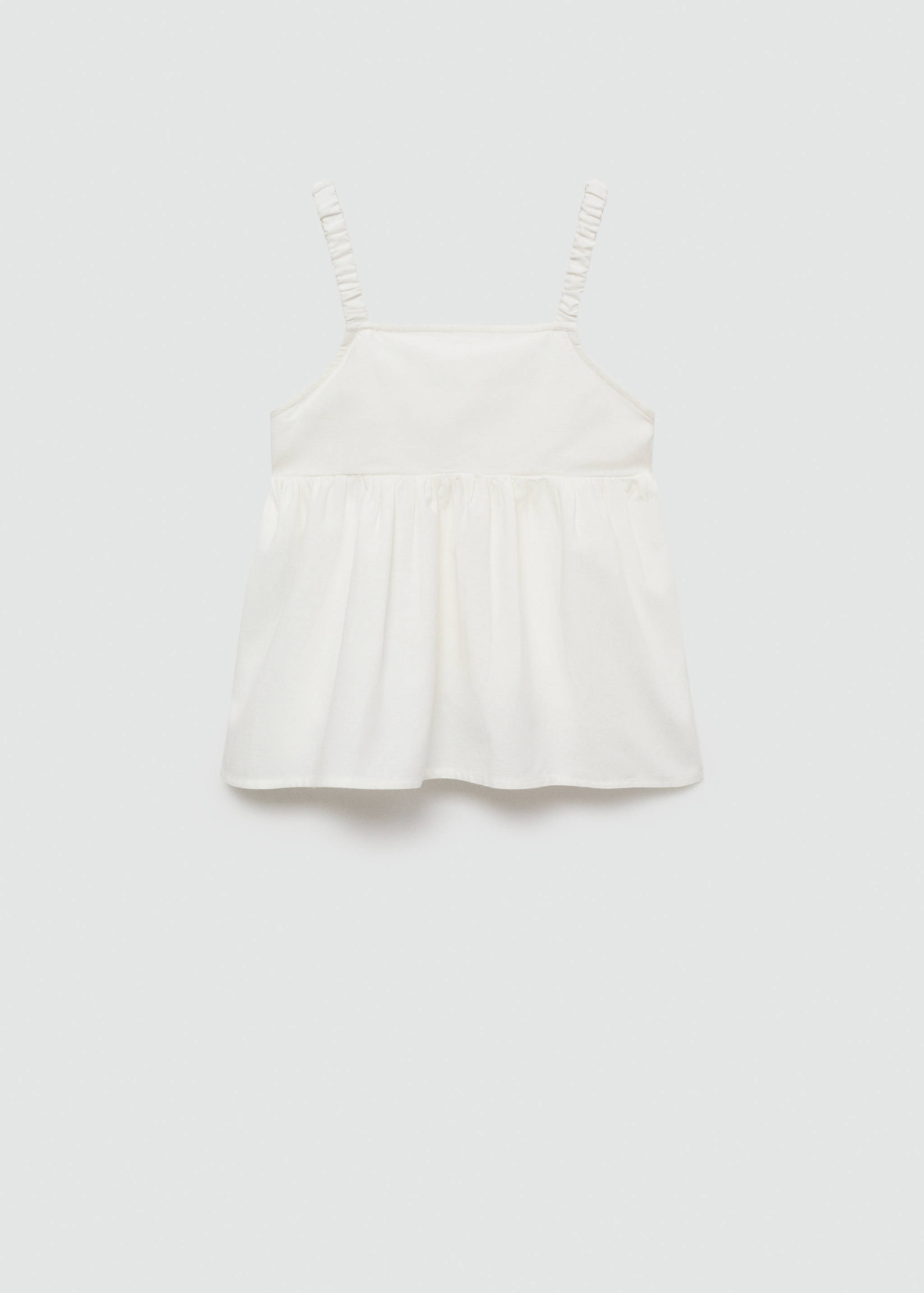 Strap linen top - Article without model