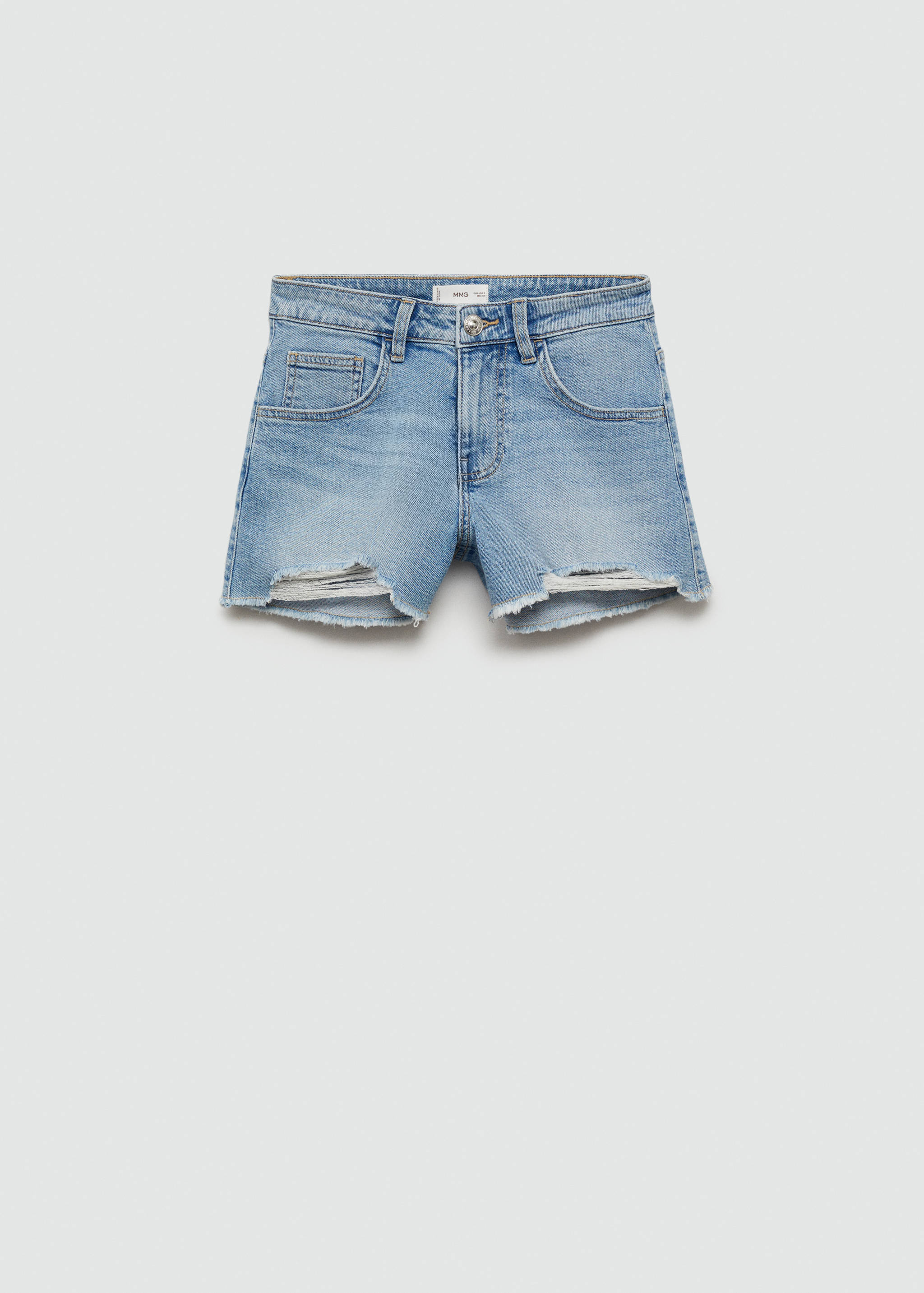 Jeansshorts mit Zierrissen - Artikel ohne Model