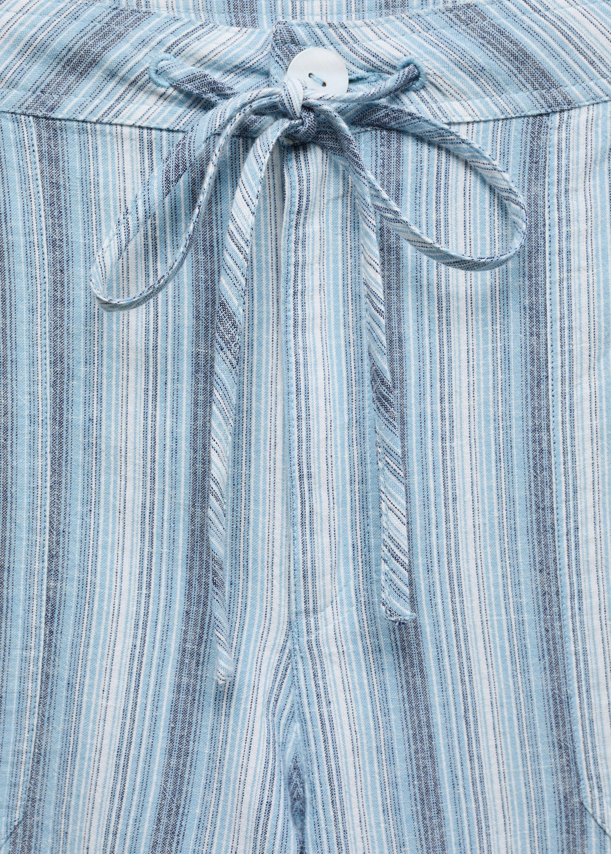 Pantalón rayas bolsillos cargo - Detalle del artículo 8