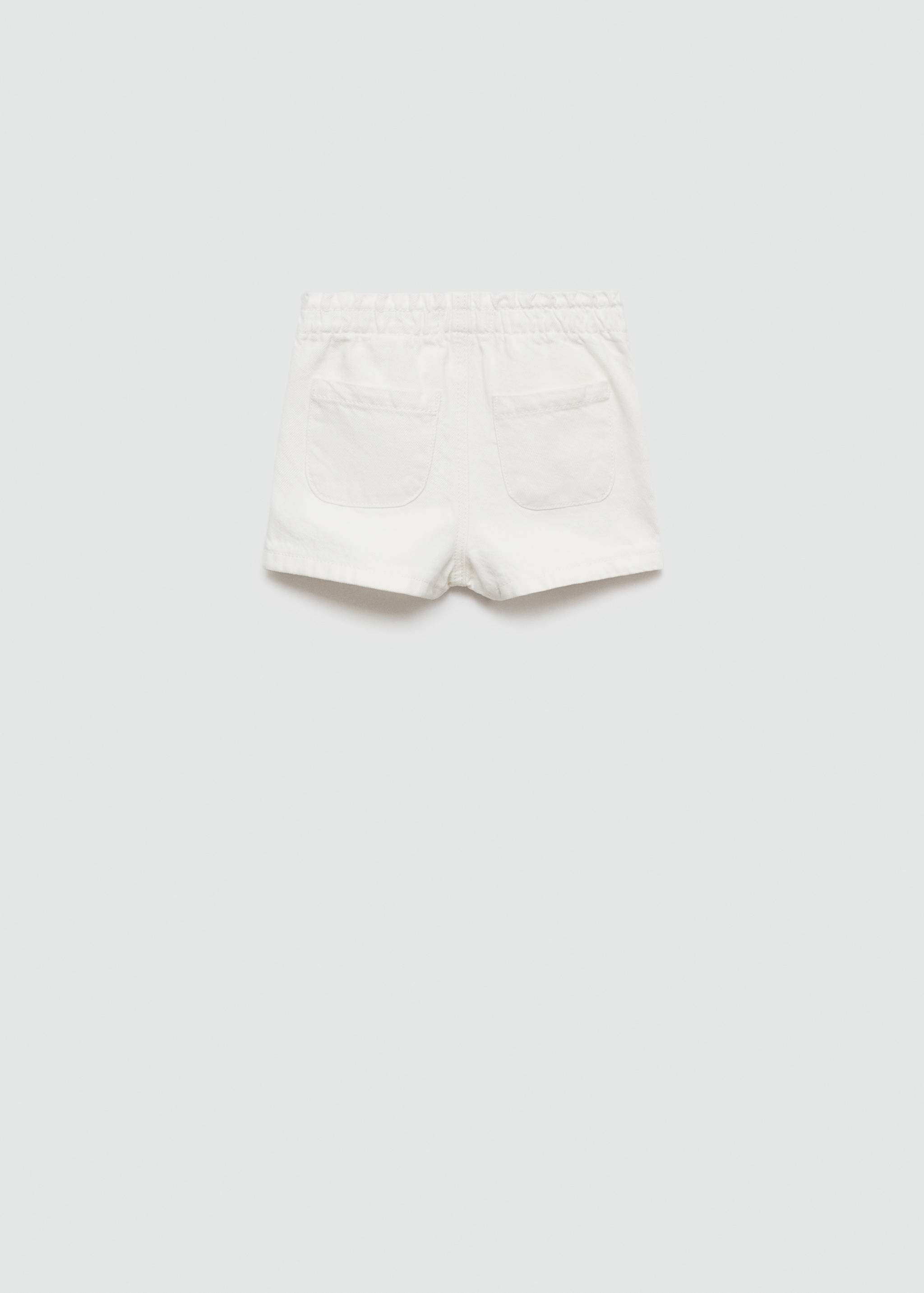 Short vaquero cintura elástica - Reverso del artículo