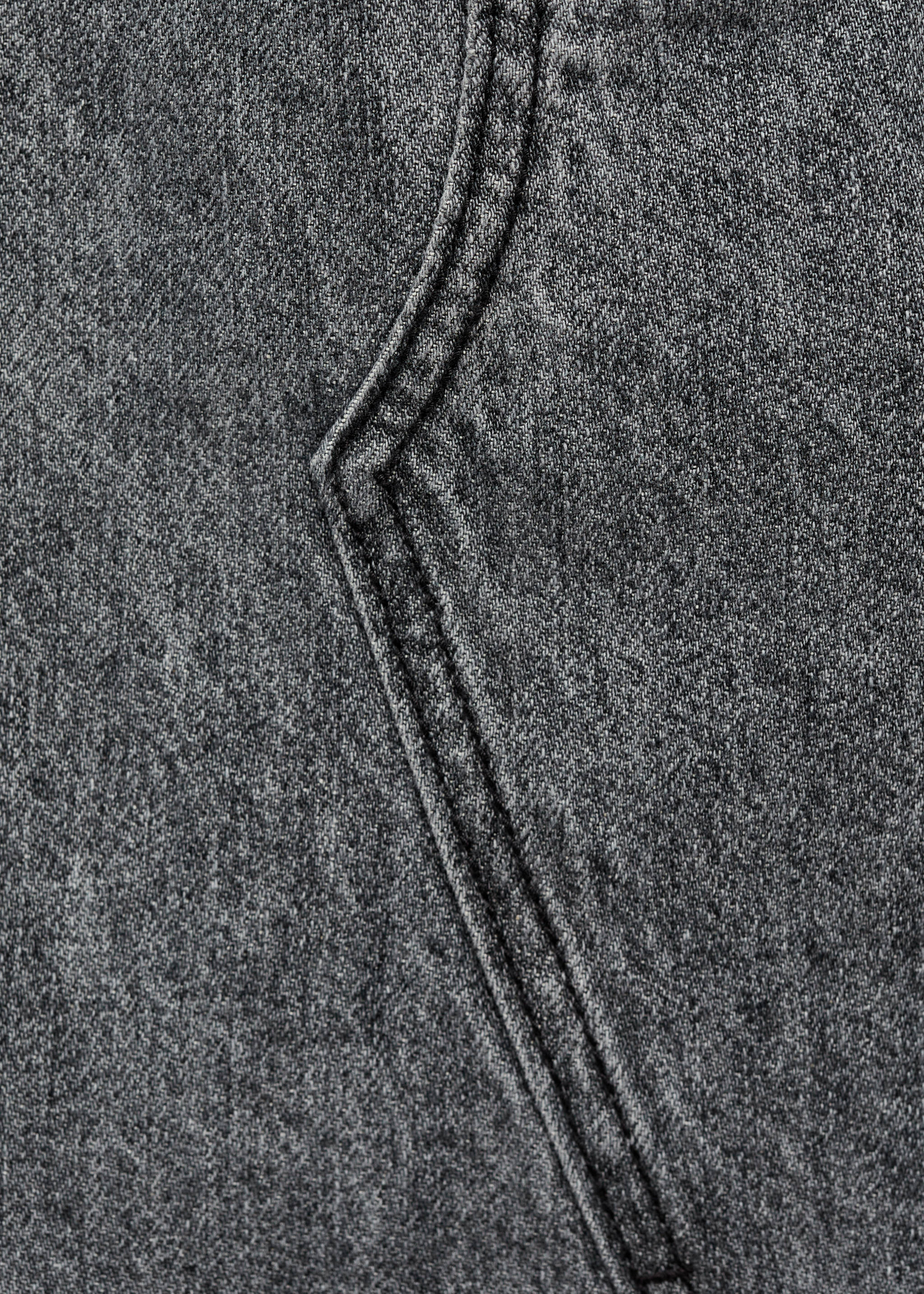 Denim mini-skirt - Details of the article 0
