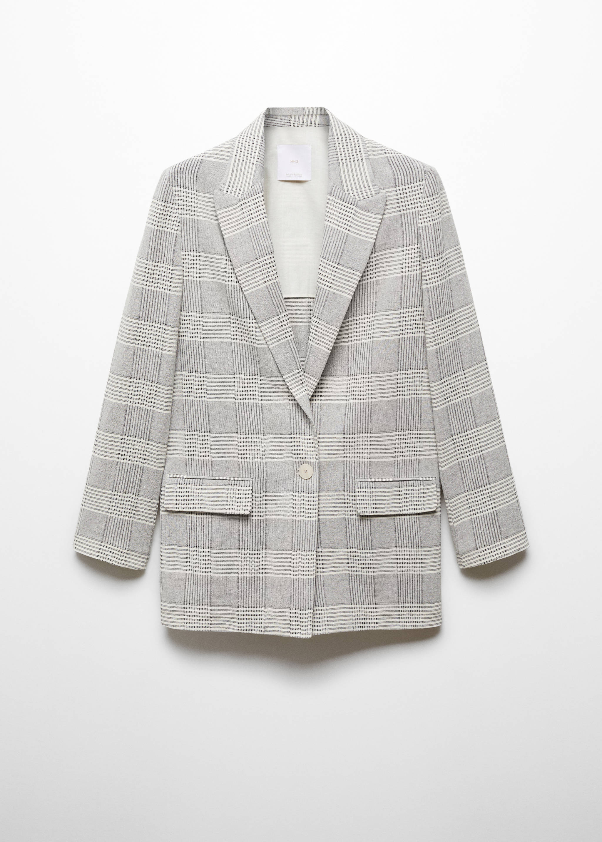 Blazer estampat quadres - Article sense model