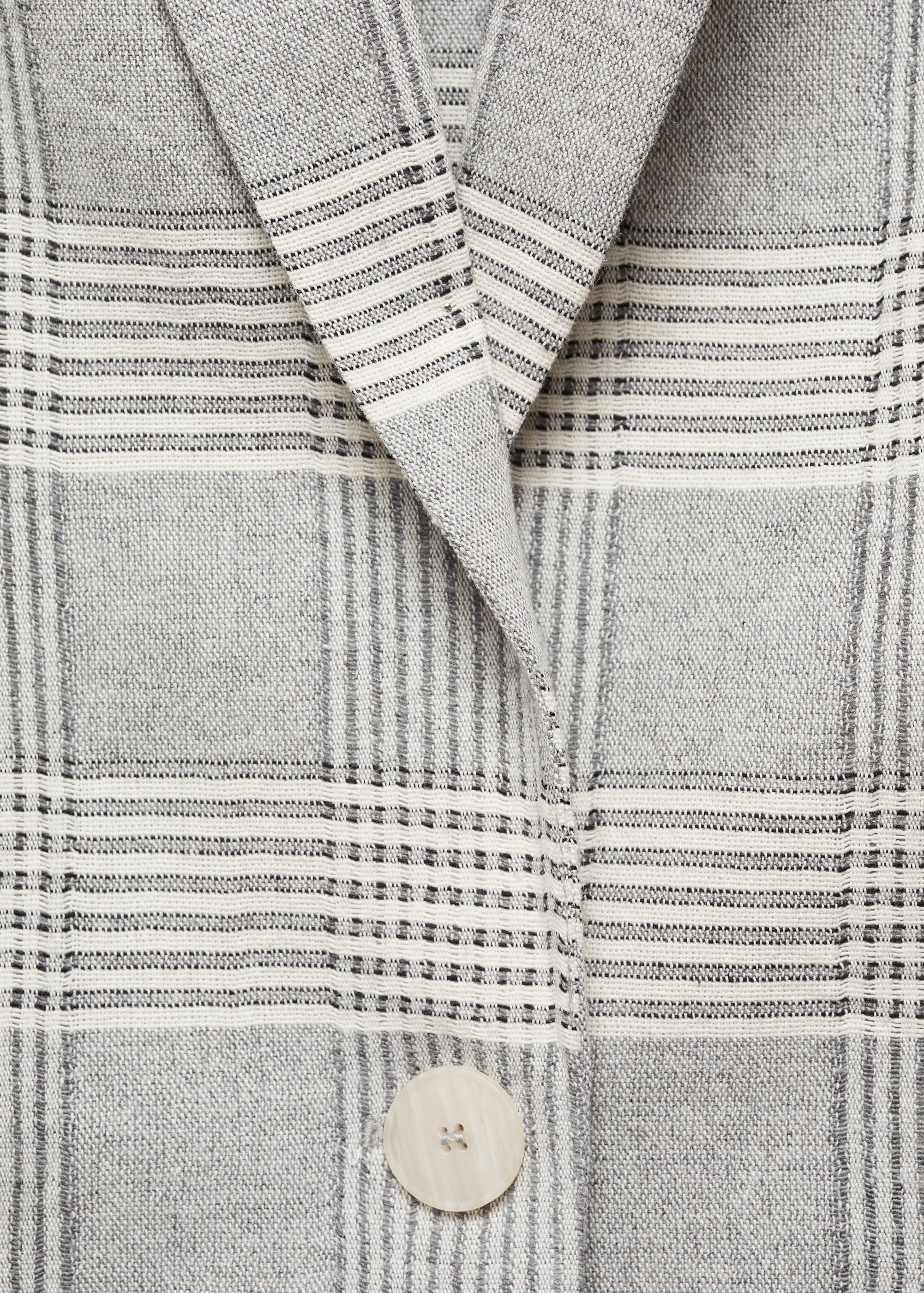 Blazer estampat quadres - Detall de l'article 8