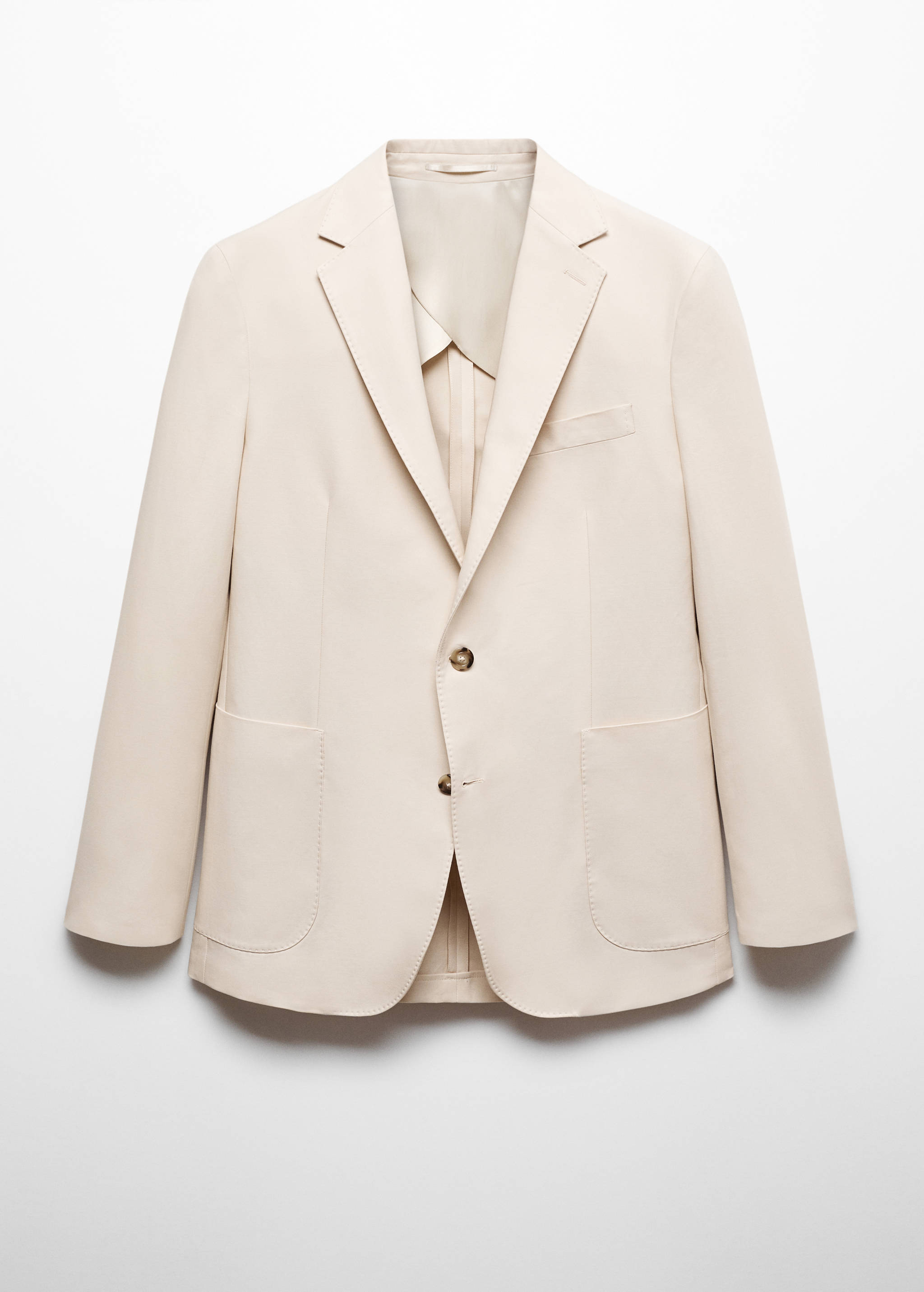 Americana vestit slim fit 100% cotó - Article sense model