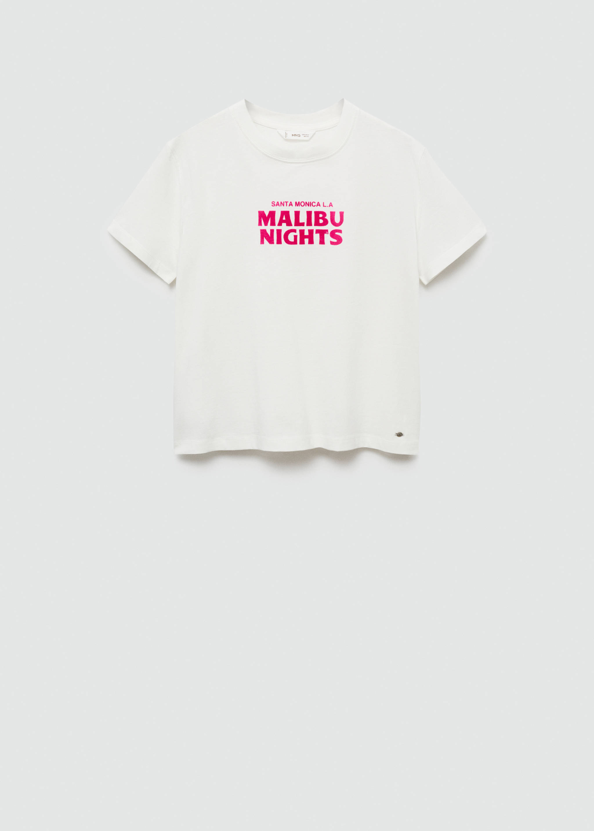 Printed message T-shirt - Article without model