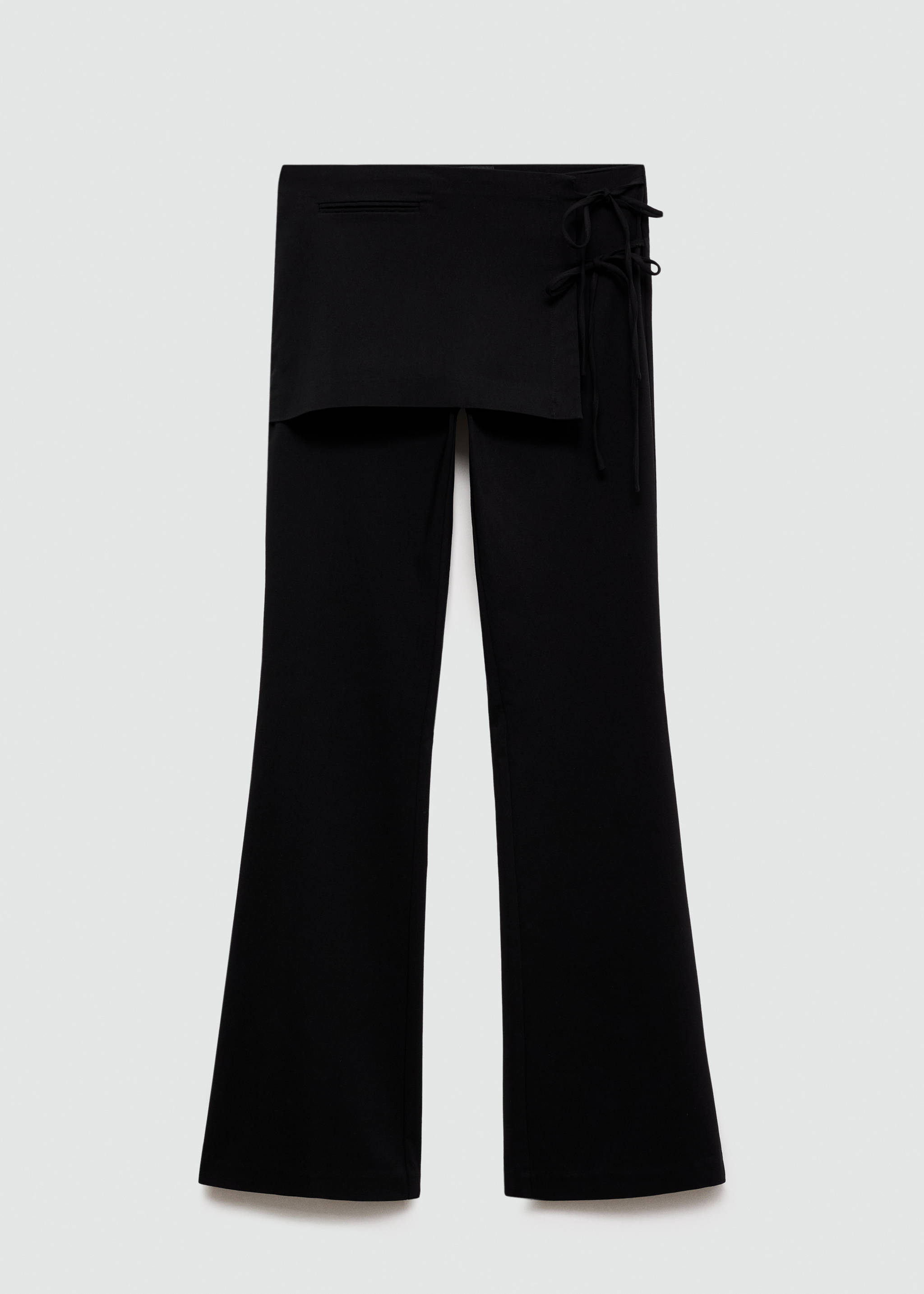 Trousers with ties - Article without model