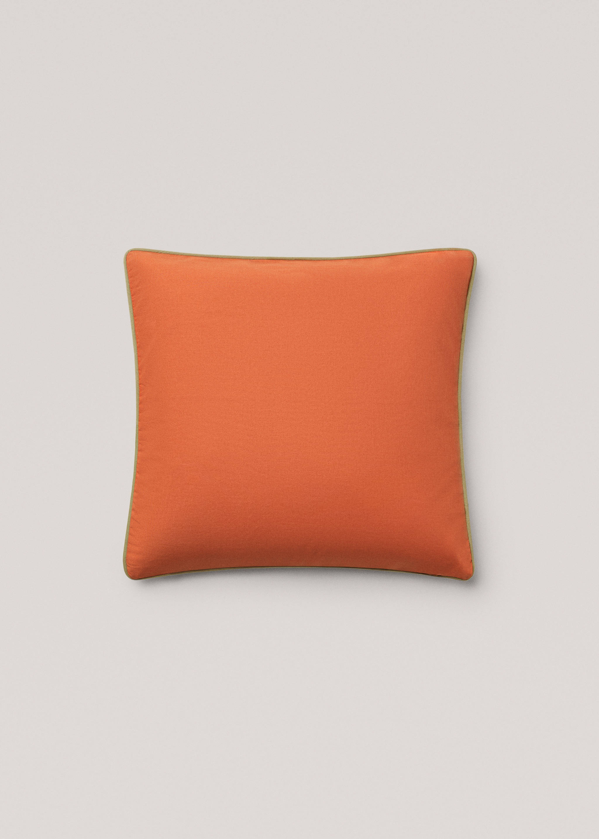 Housse de coussin liseré résistante à l’eau 50x50 cm - Article sans modèle