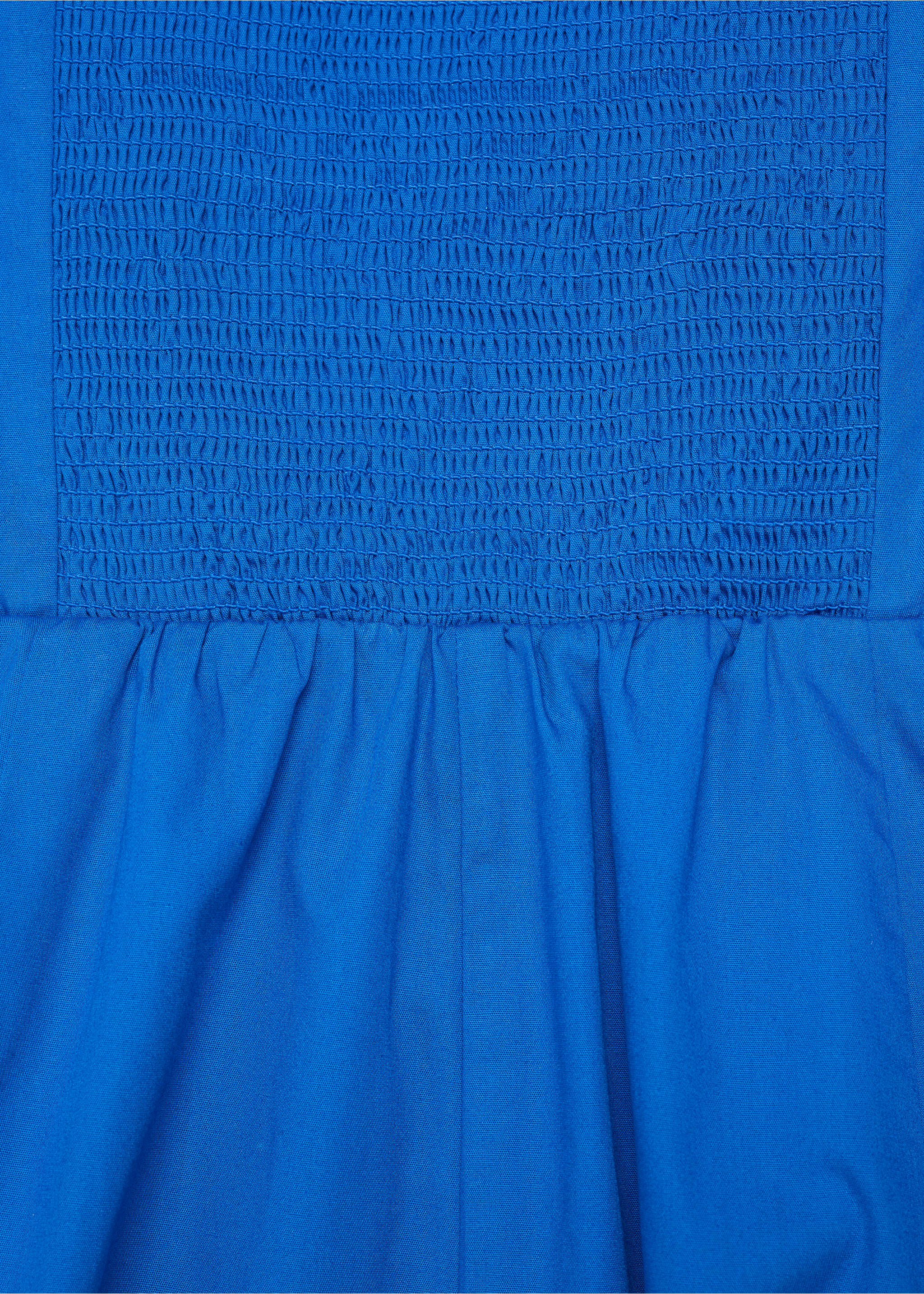 Vestido estampado manga abullonada - Detalle del artículo 0, Azul. Ref: 67038644-00.