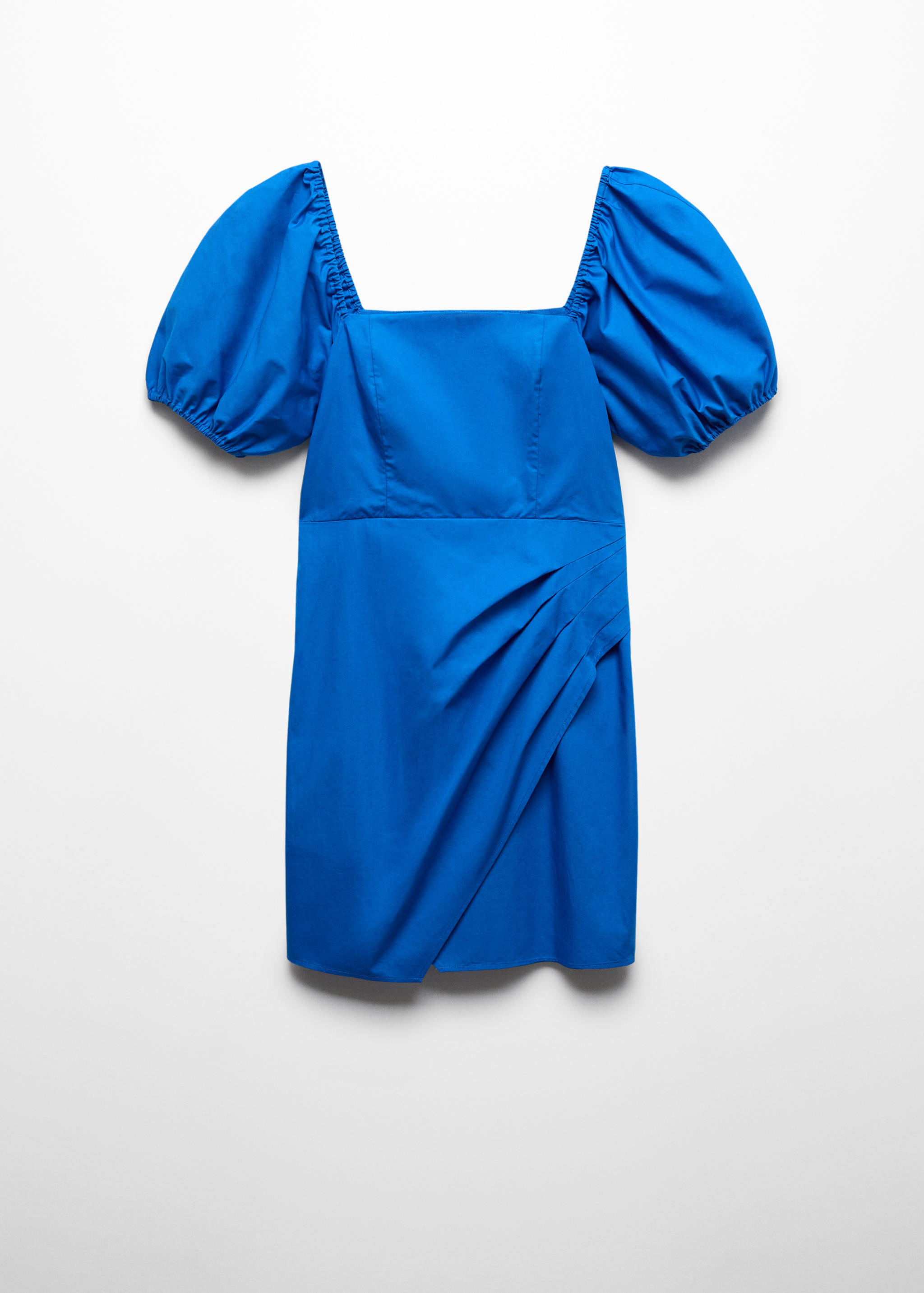 Vestido estampado manga abullonada - Artículo sin modelo