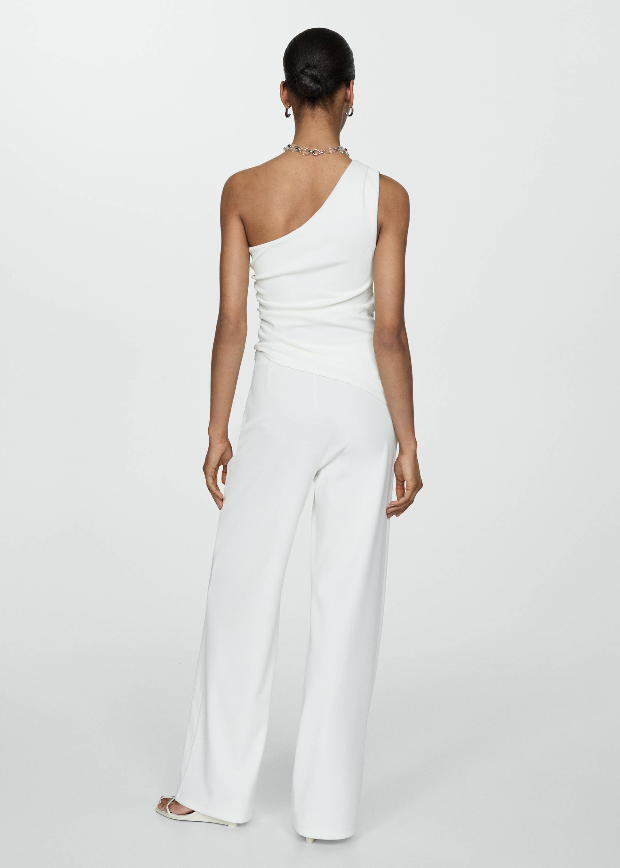 Top asymétrique drapé - Verso de l’article