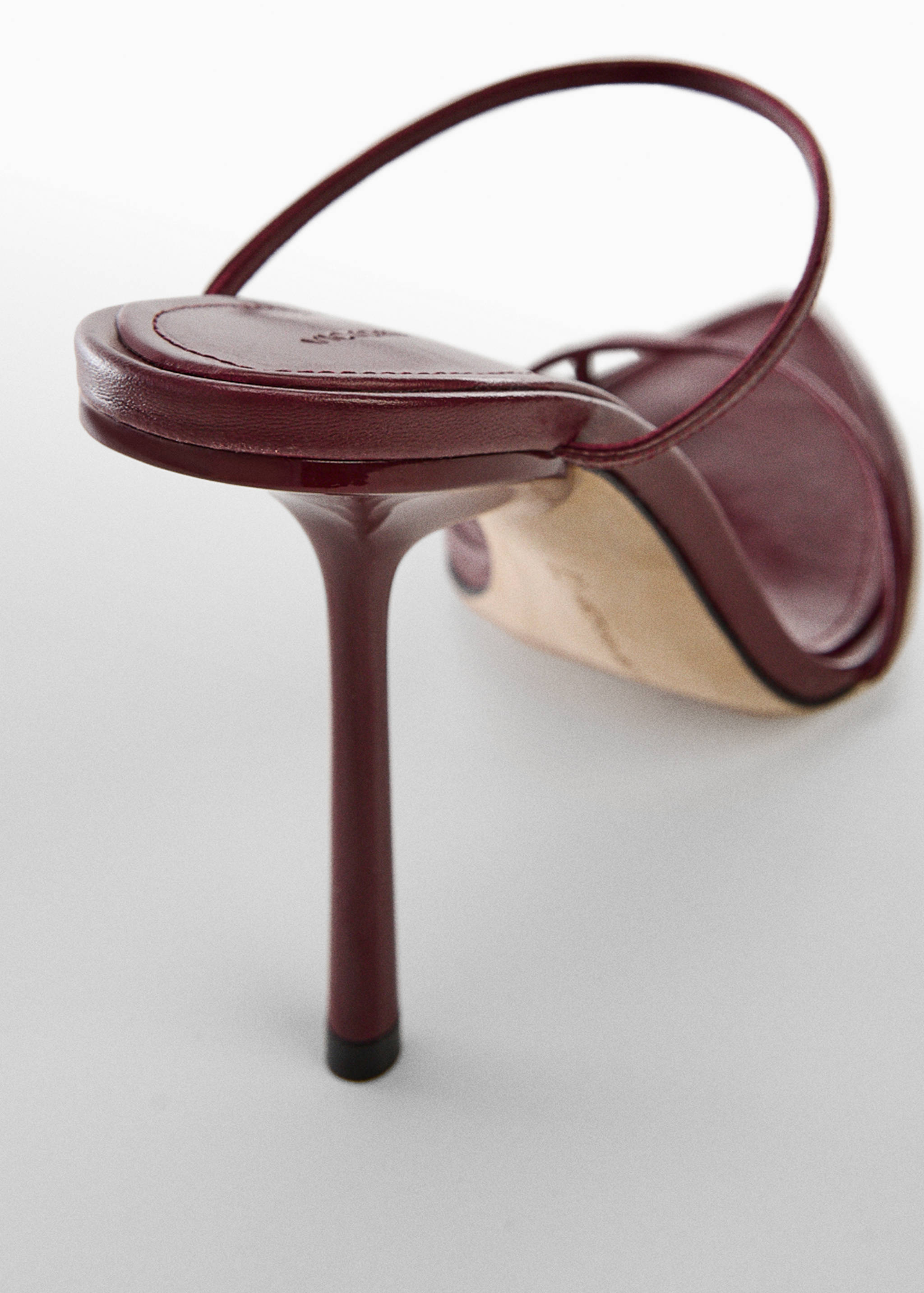 Sandales cuir talon incliné - Détail de l'article 1