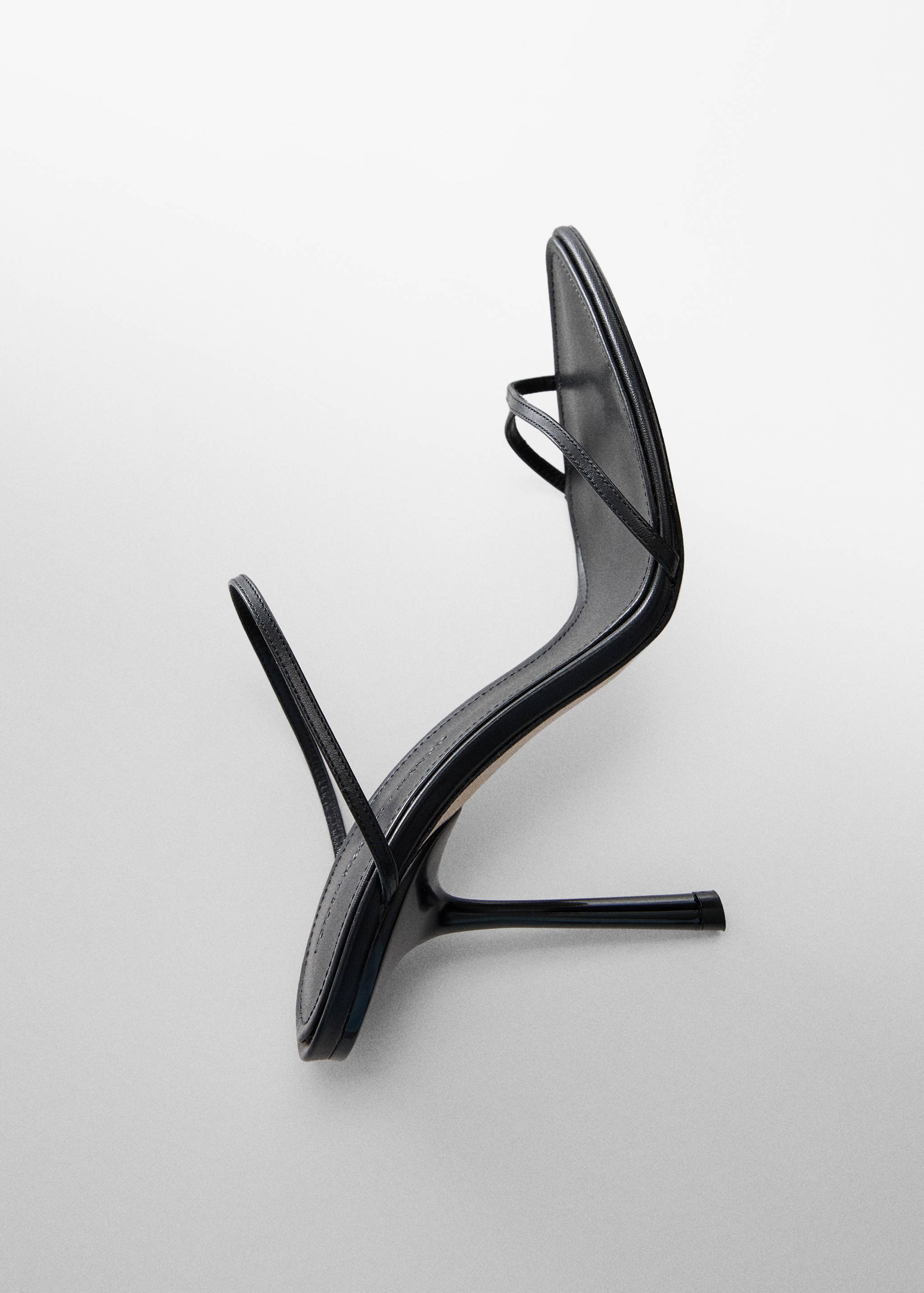 Sandales cuir talon incliné - Détail de l'article 5