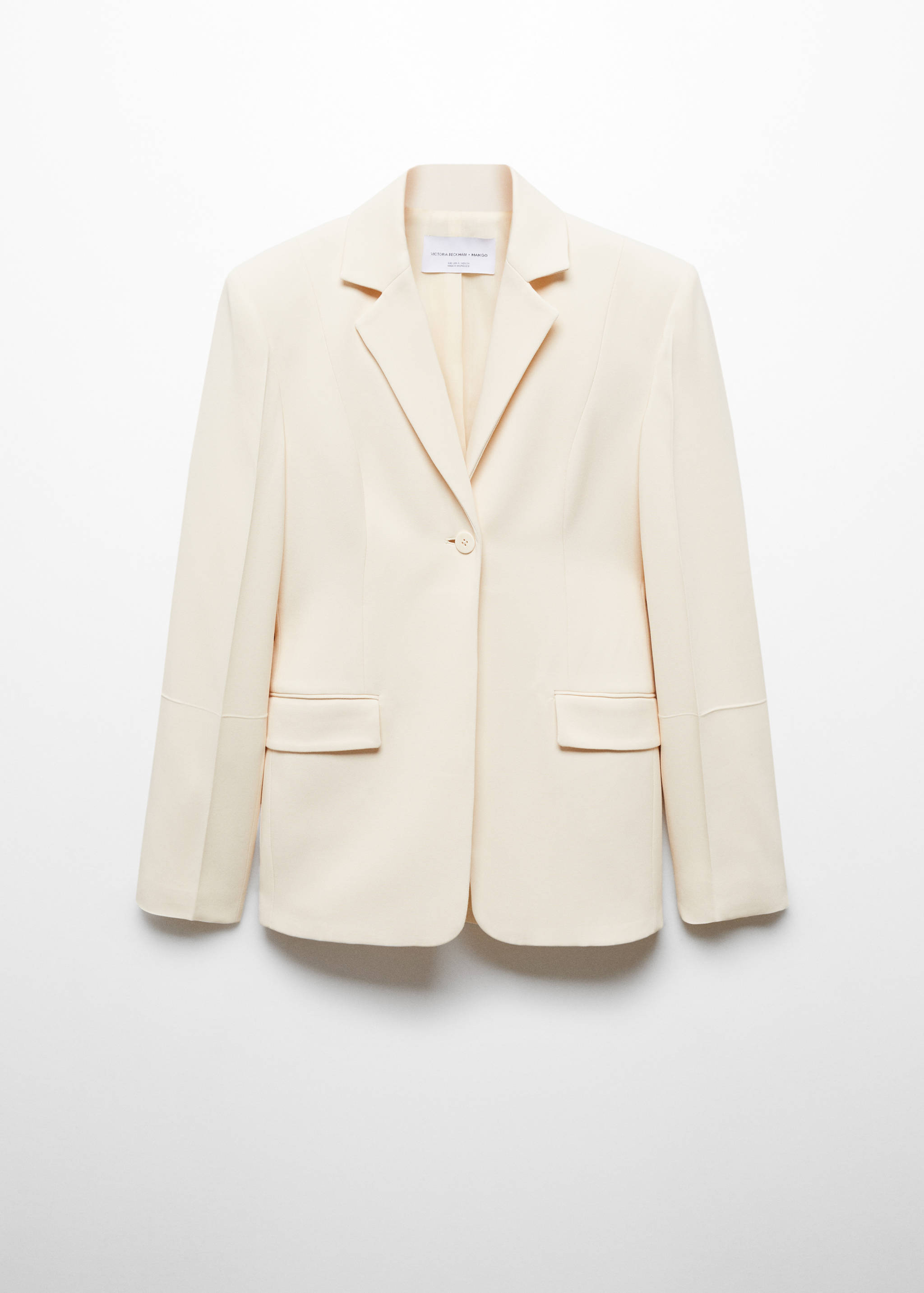 Blazer traje costuras decorativas - Artículo sin modelo