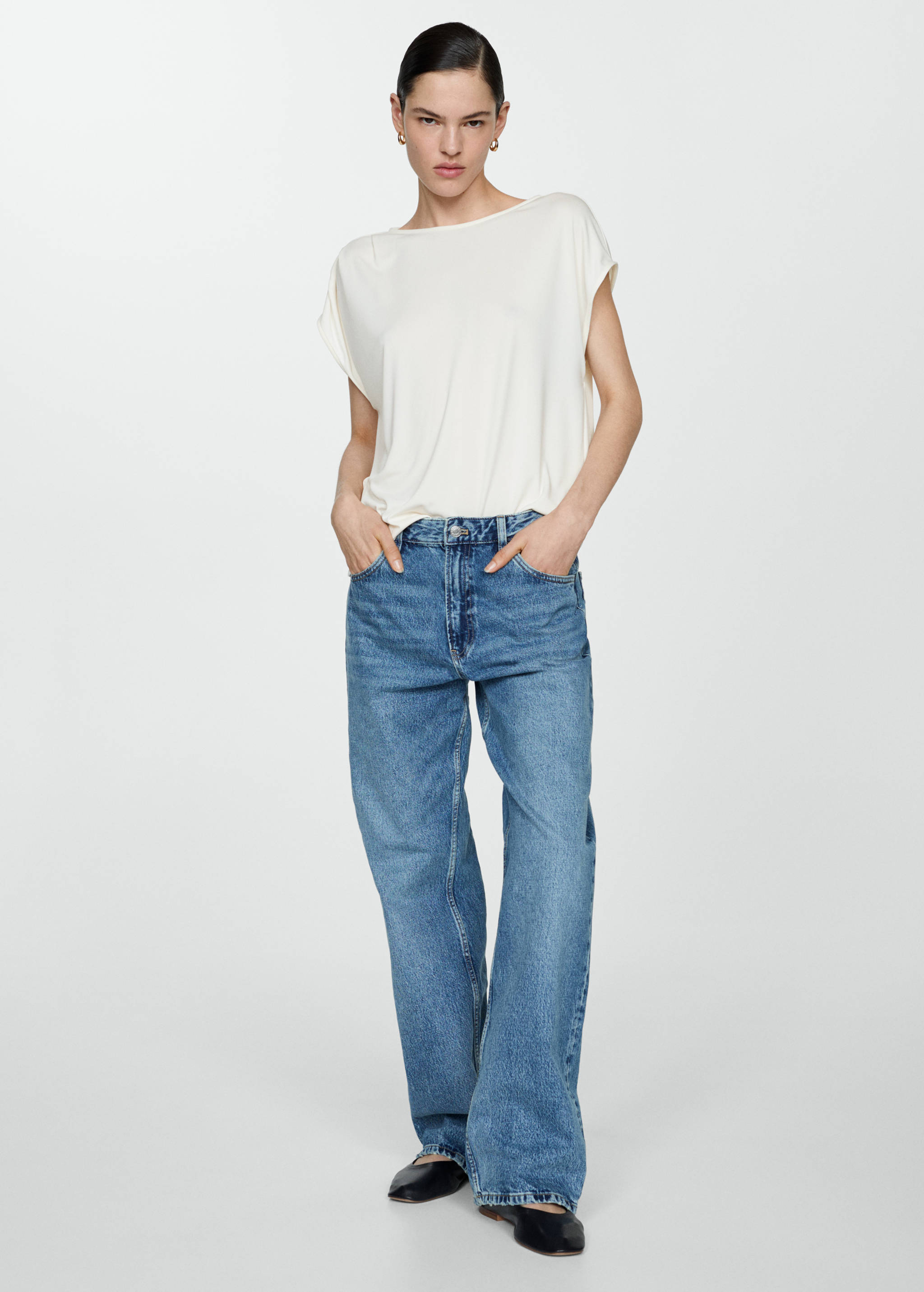 Oversized short-sleeved t-shirt - General plane