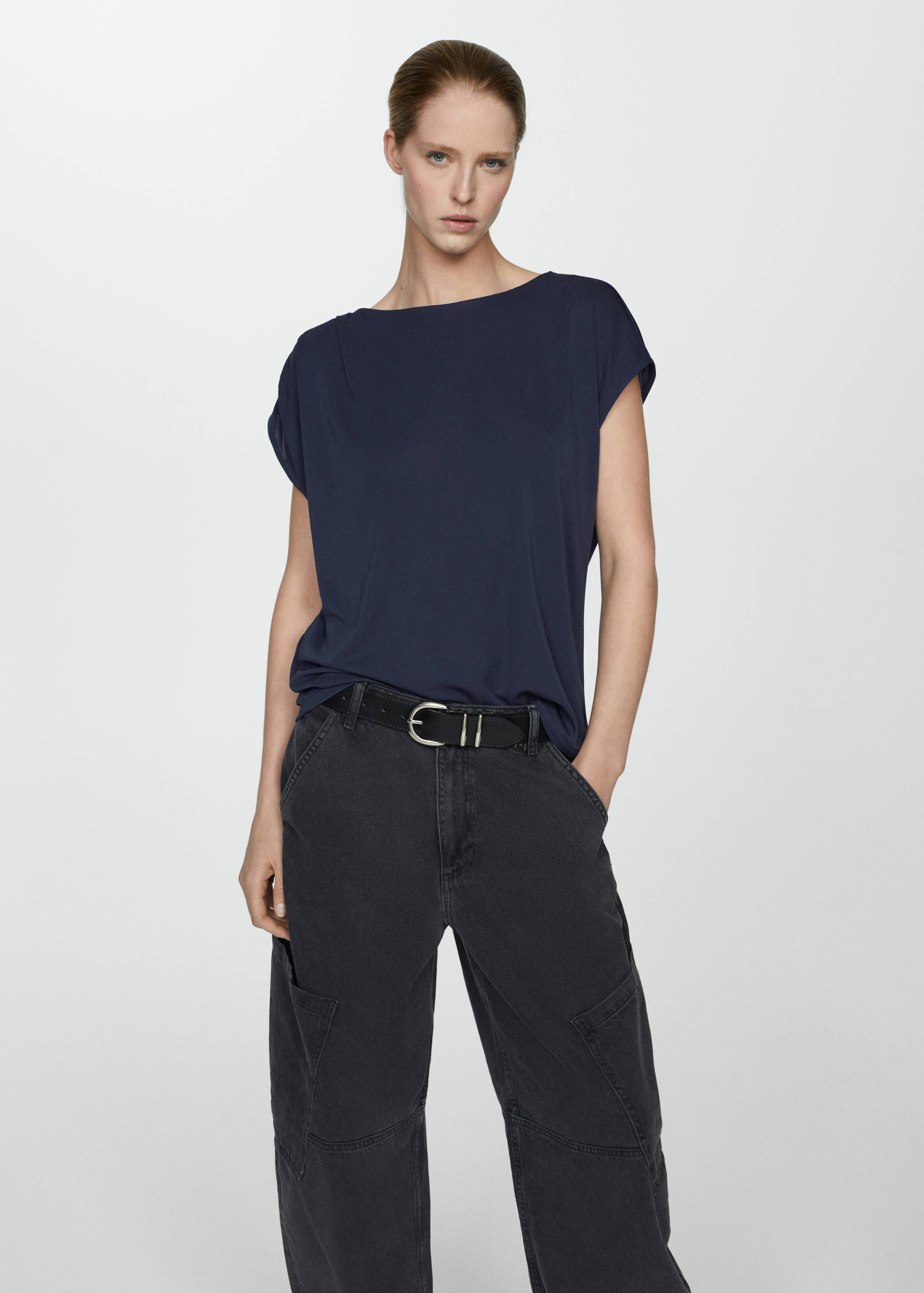 Maglietta maniche corte oversize - Piano medio