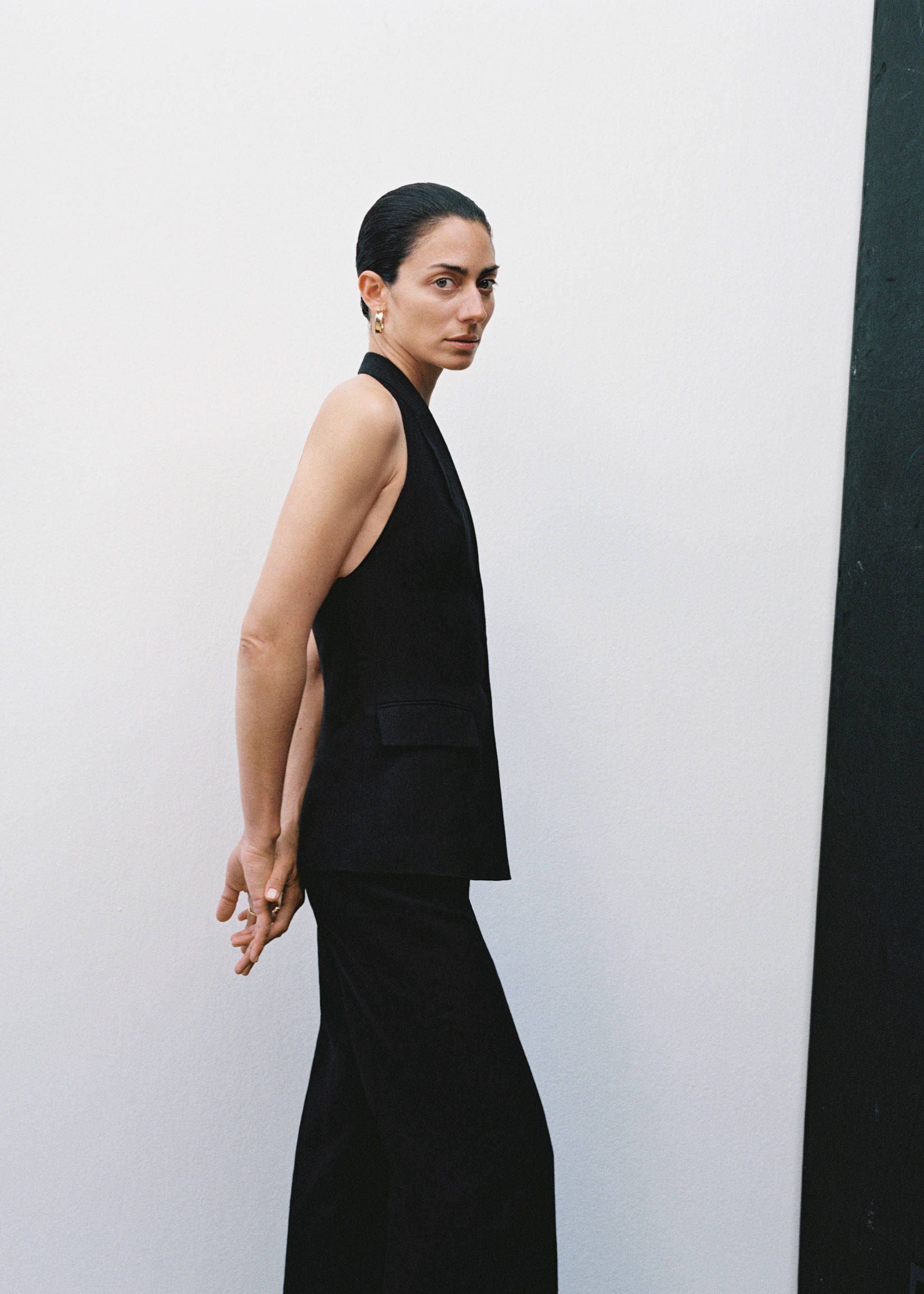 Neckholderweste aus Leinen - Detail des Artikels 7