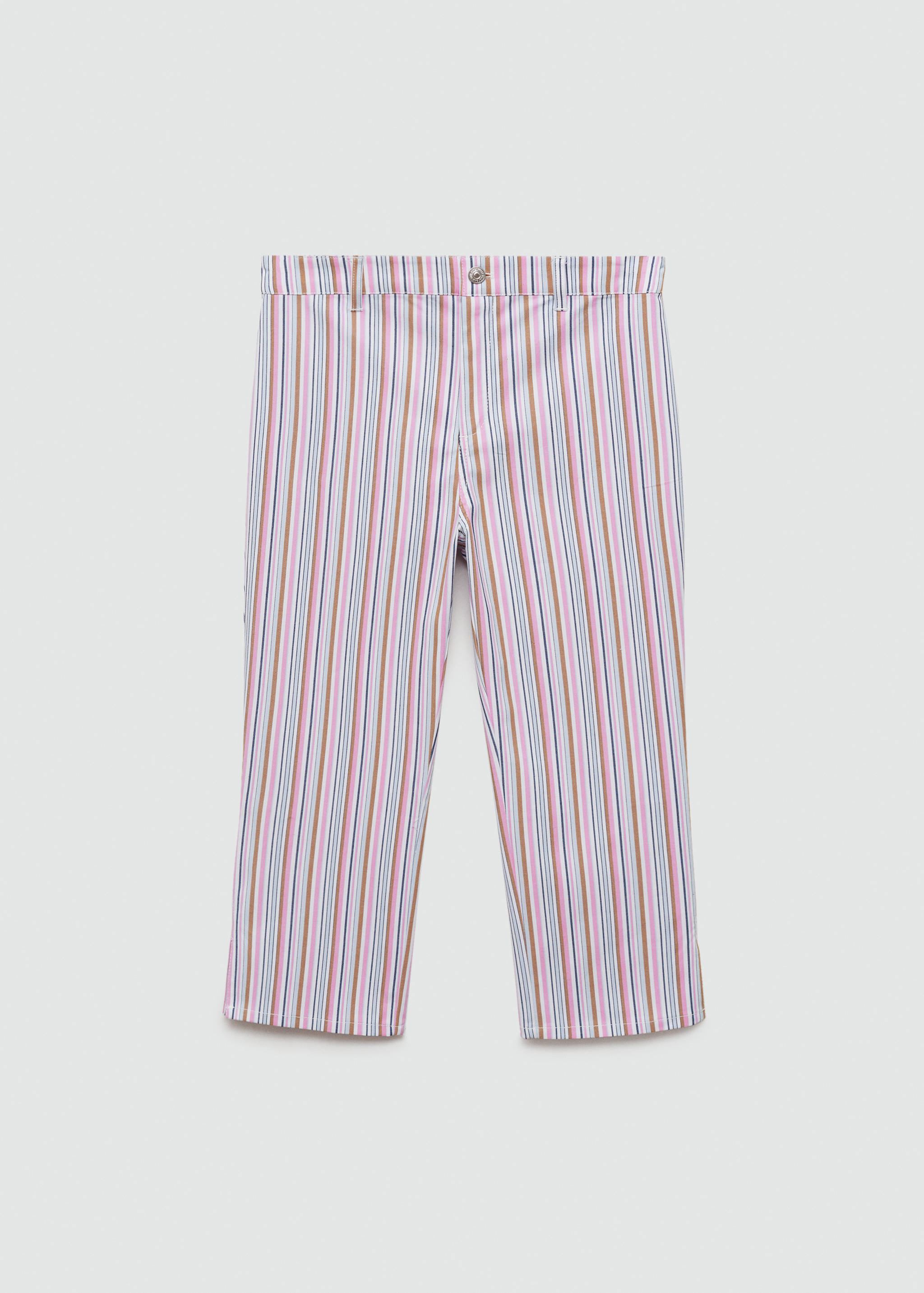 Jeans capri righe - Articolo senza modello