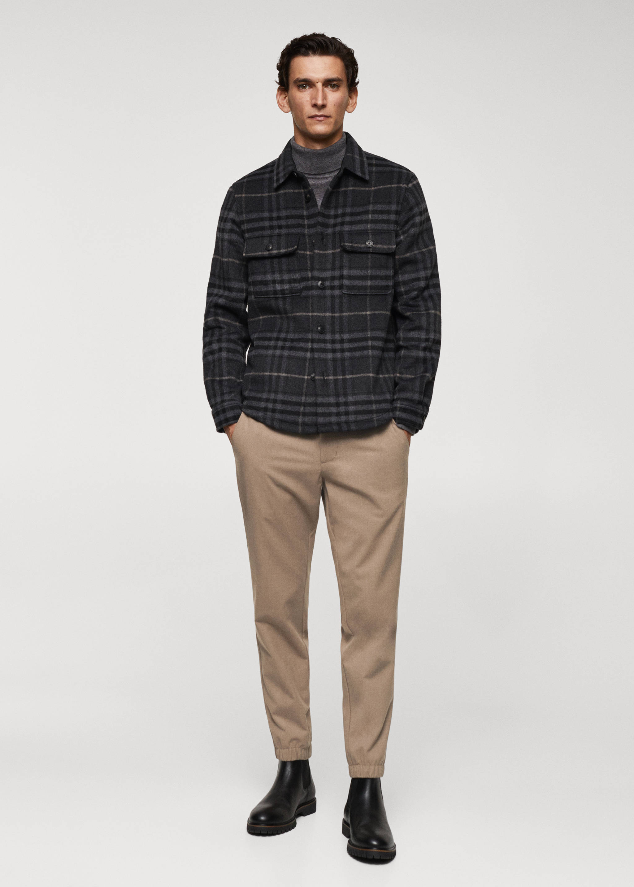 Pantalons jogger slim fit cordill - Pla general