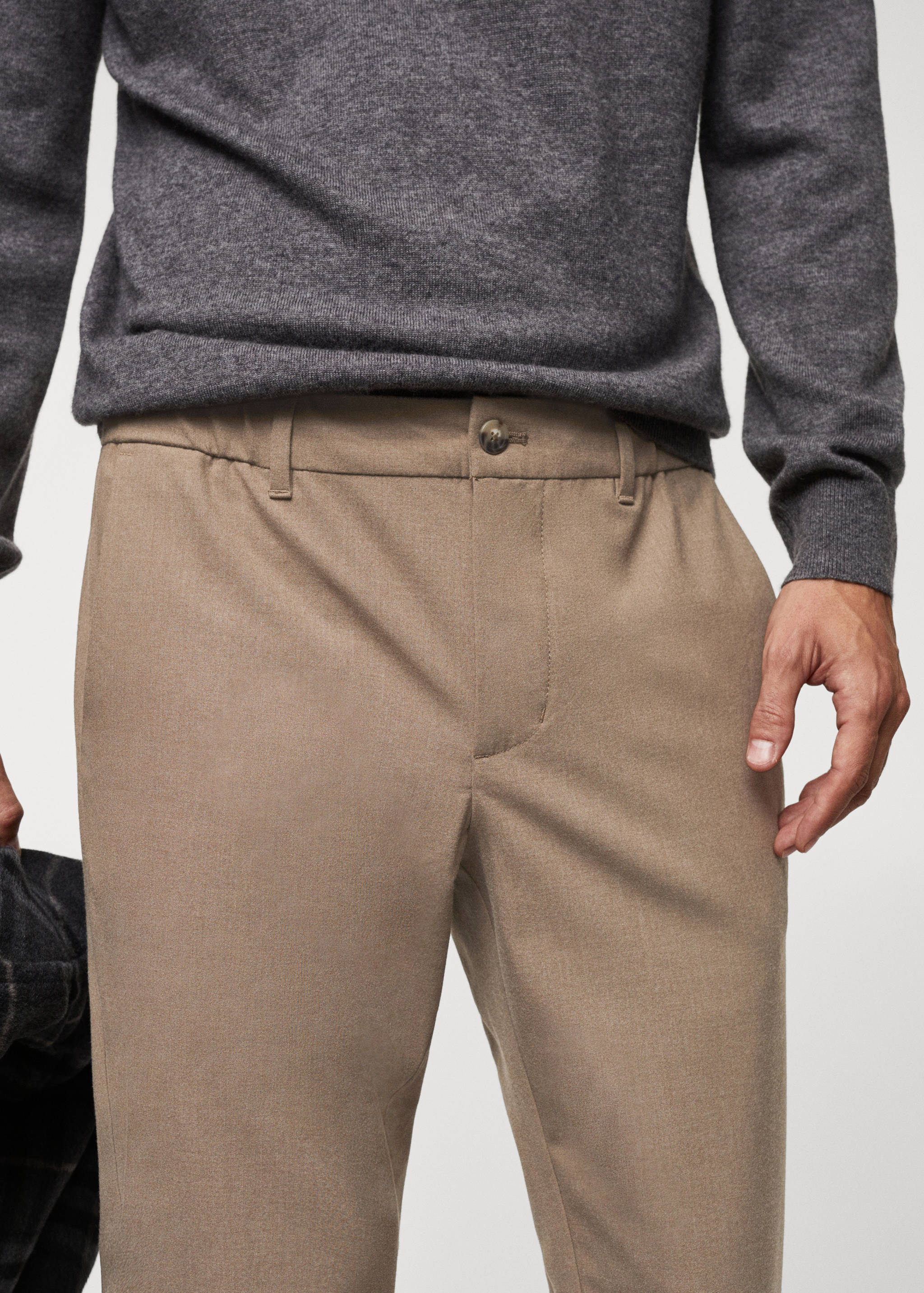Pantalons jogger slim fit cordill - Detall de l'article 1
