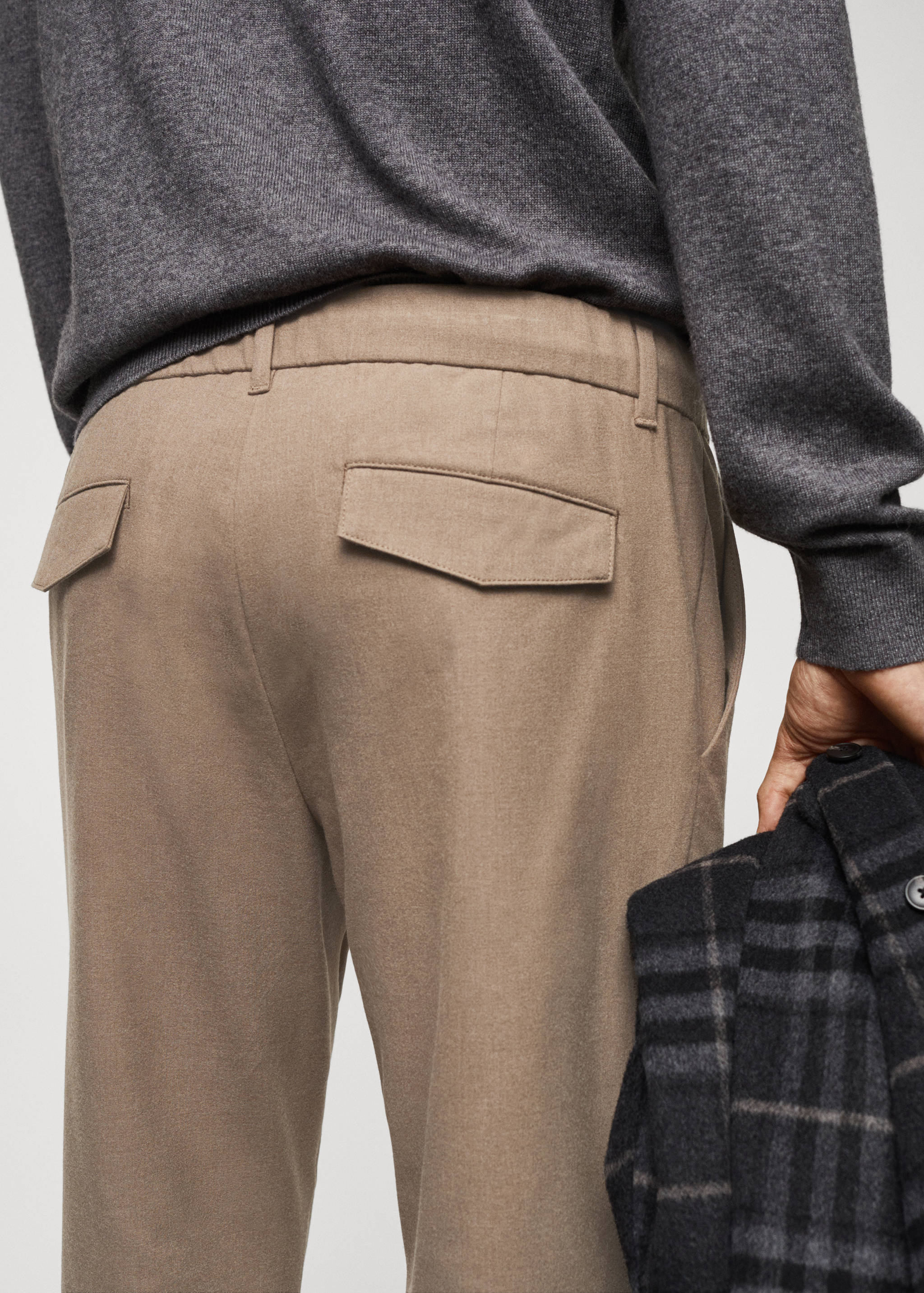 Pantalons jogger slim fit cordill - Detall de l'article 2