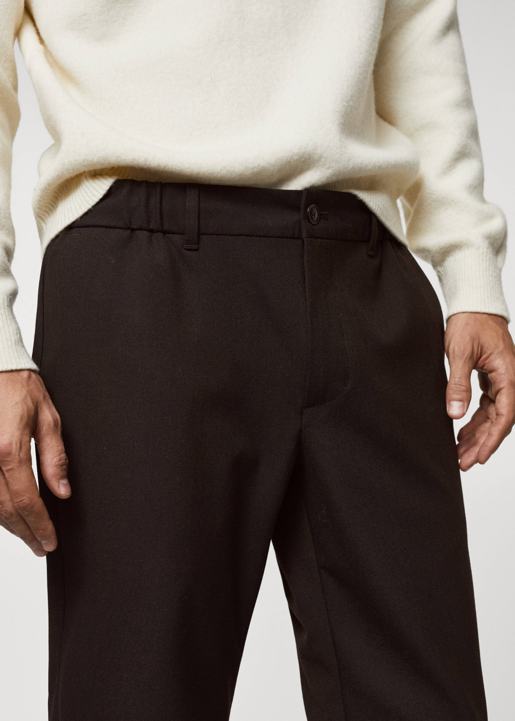 Pantalons jogger slim fit cordill - Detall de l'article 1