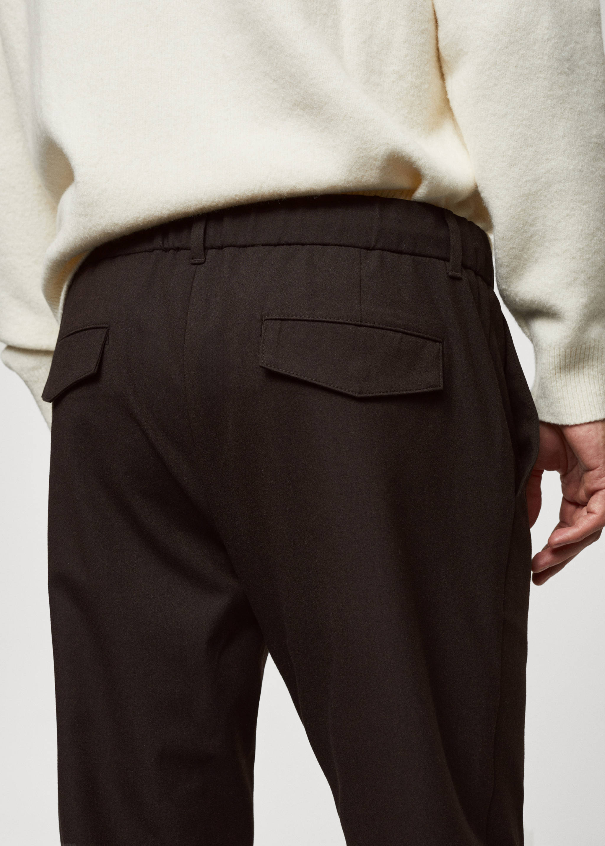 Pantalons jogger slim fit cordill - Detall de l'article 2