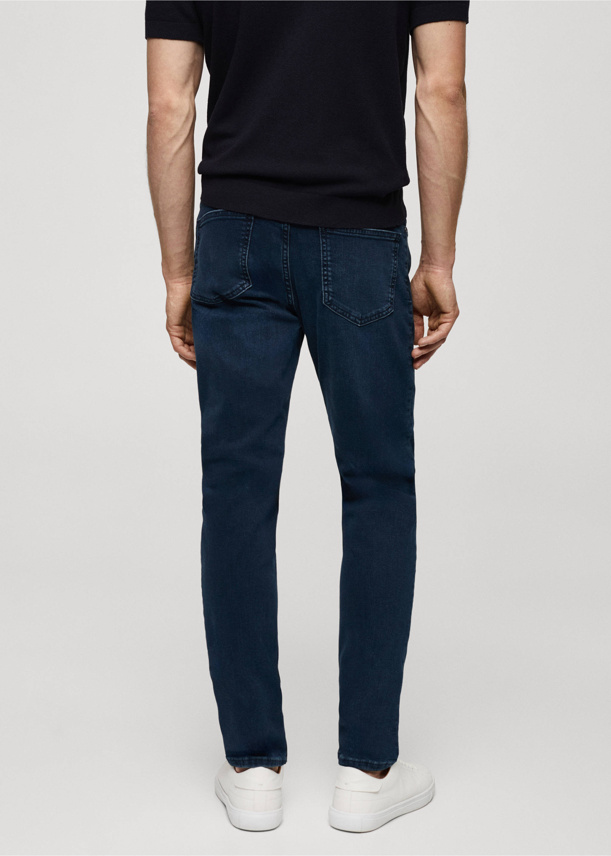 Jeans Jude skinny fit - Reverso del artículo, Azul oscuro intenso. Ref: 67040270-00.
