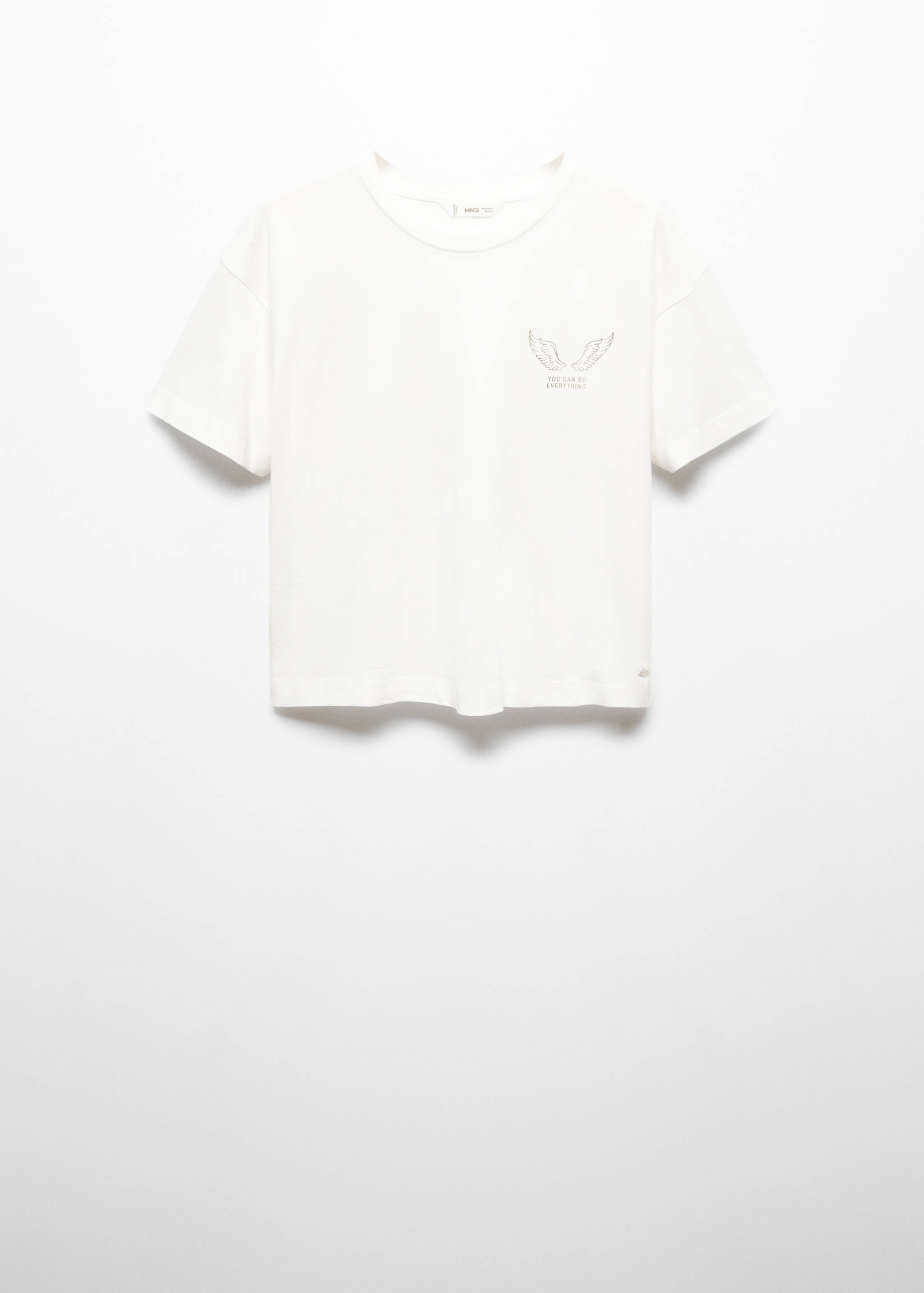T-Shirt mit Textaufdruck - Artikel ohne Model