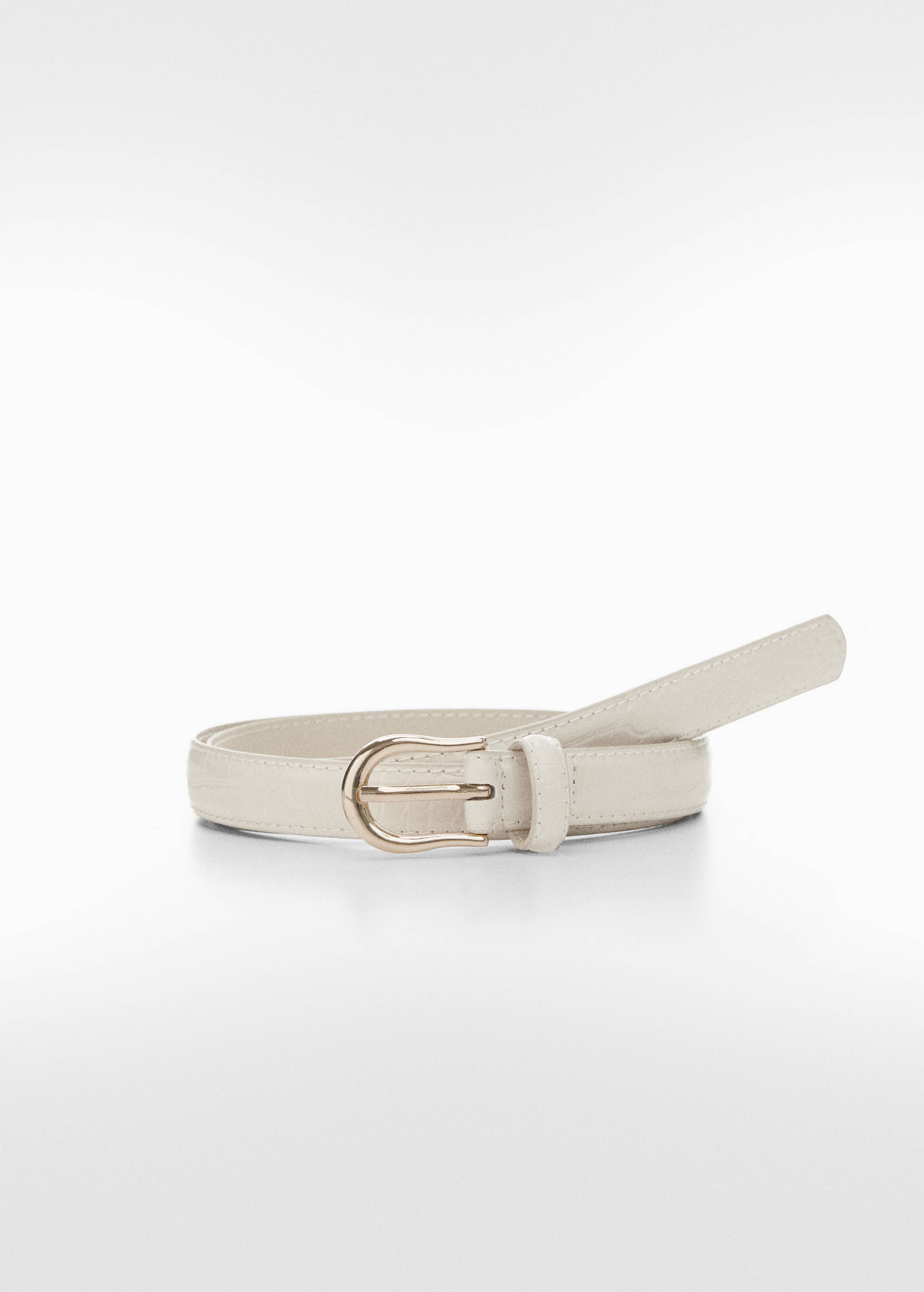 Buckle skinny belt - Article without model