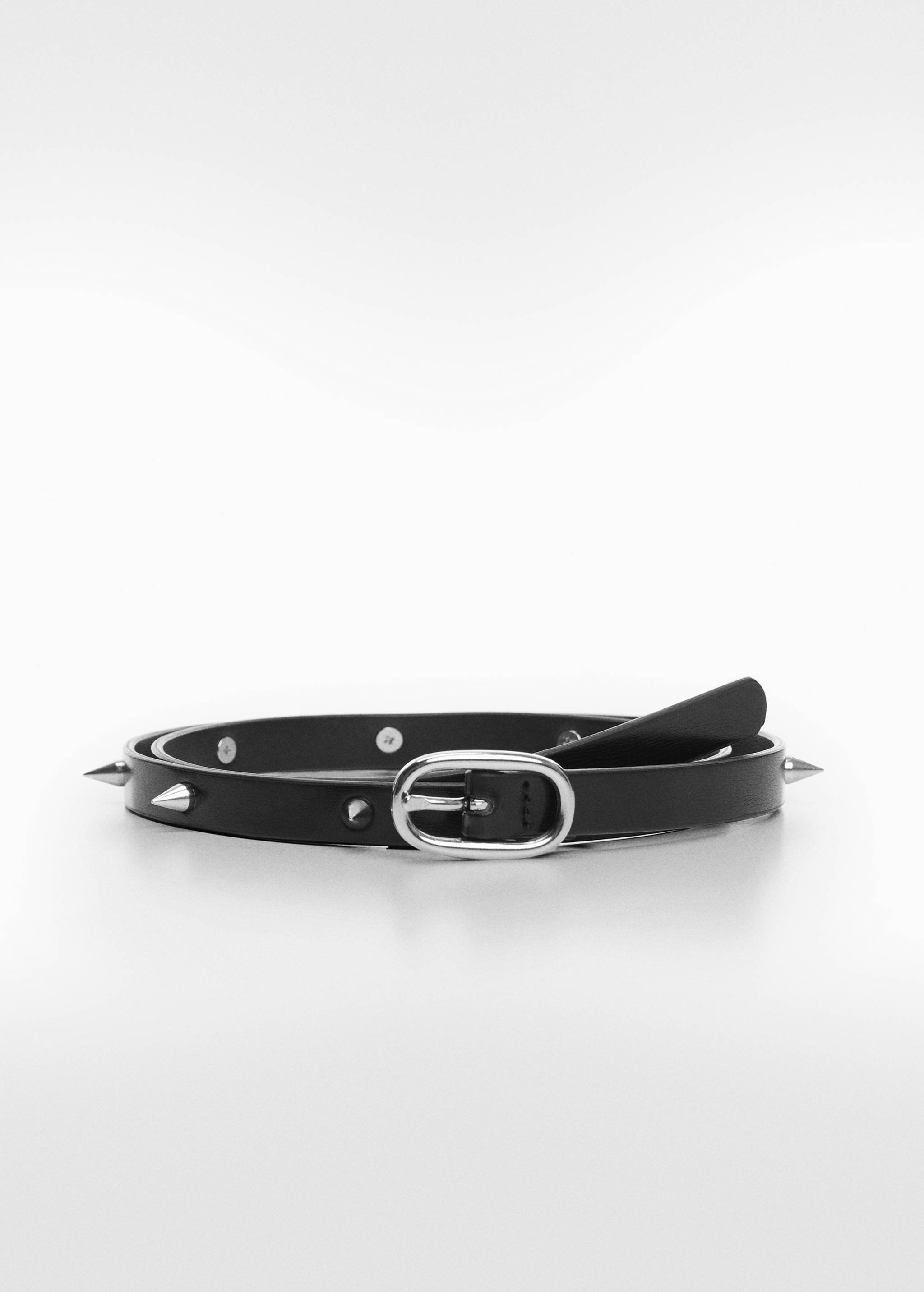 Gürtel mit Stachelverzierung - Artikel ohne Model