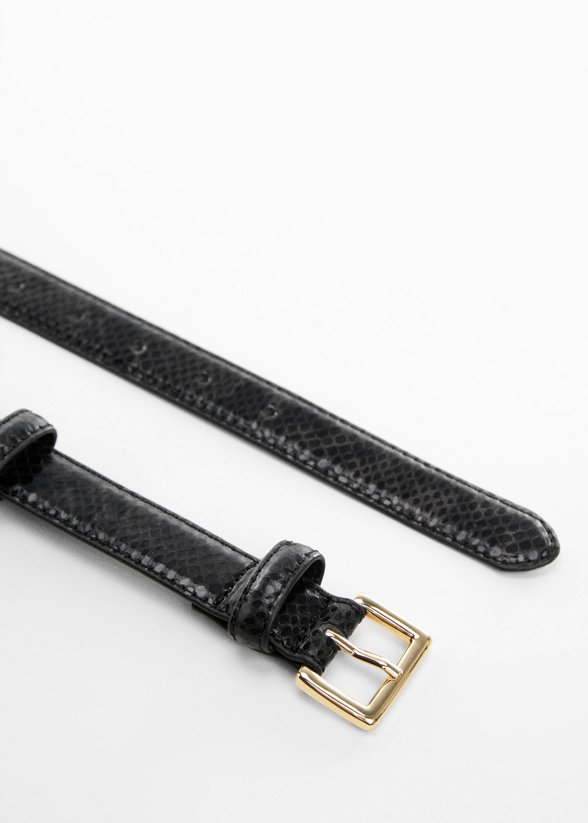 Snake-effect belt - Details of the article 1