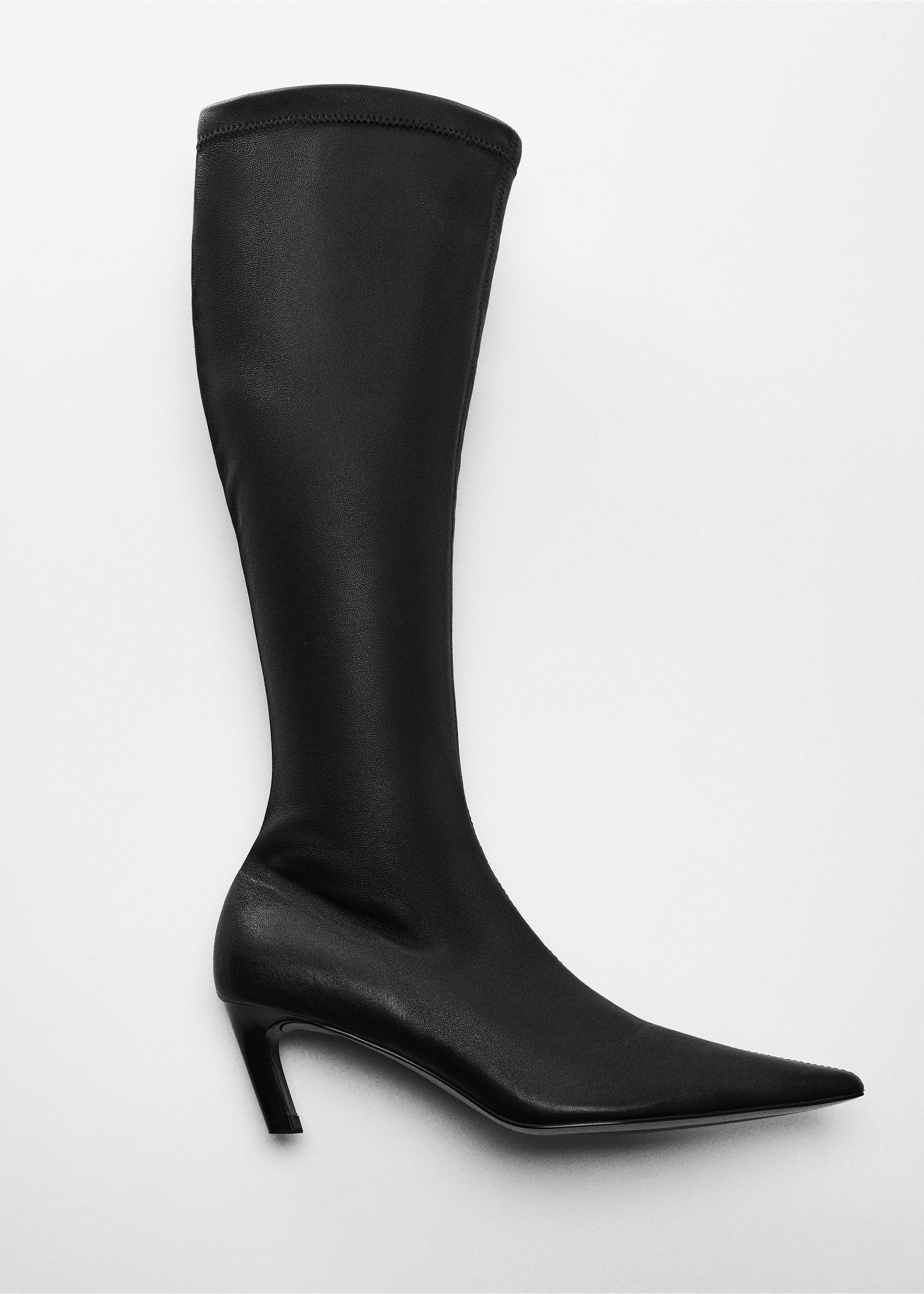 Bottes cuir talon kitten heel - Détail de l'article 5