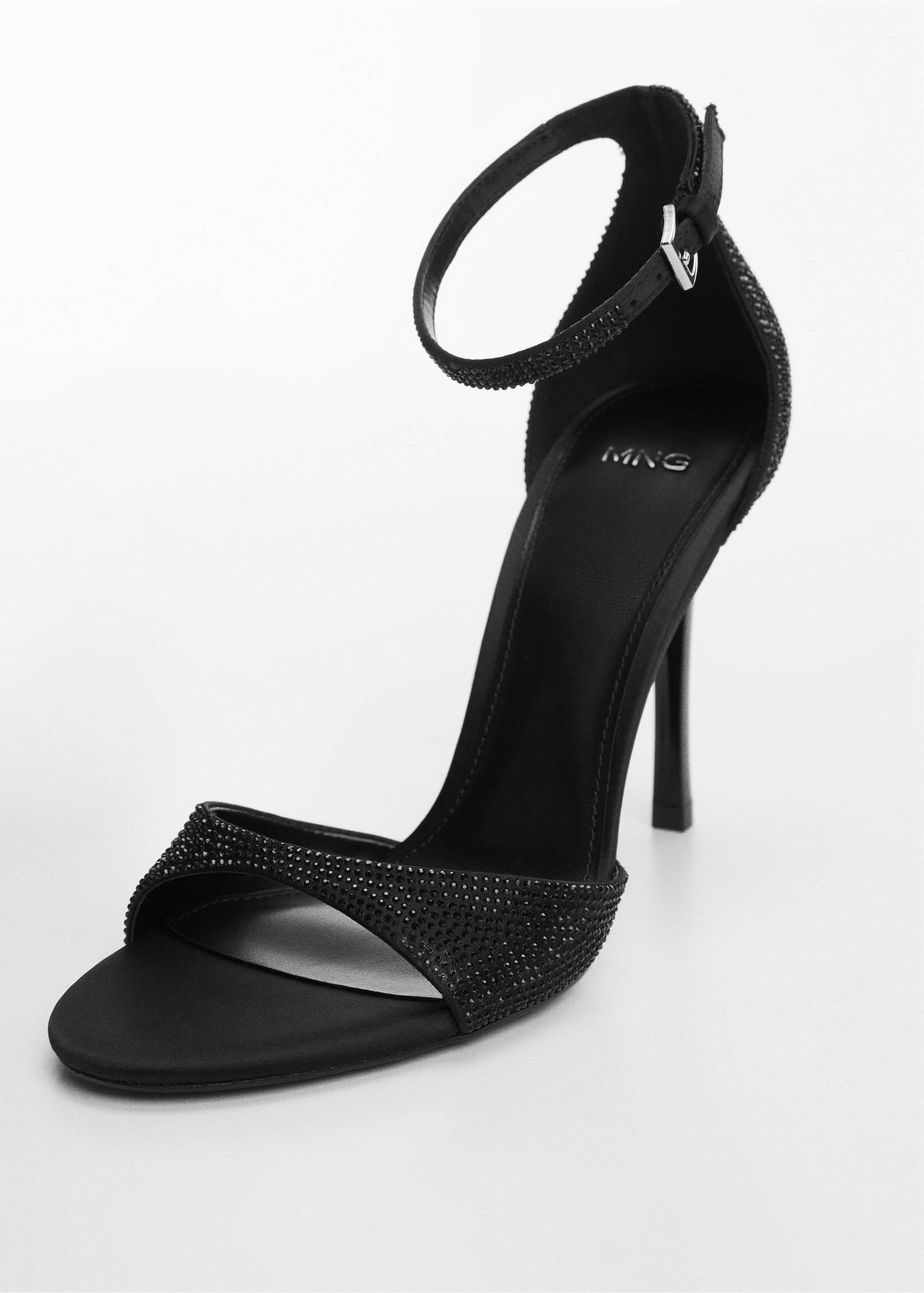 Sandales talon détail strass - Détail de l'article 1