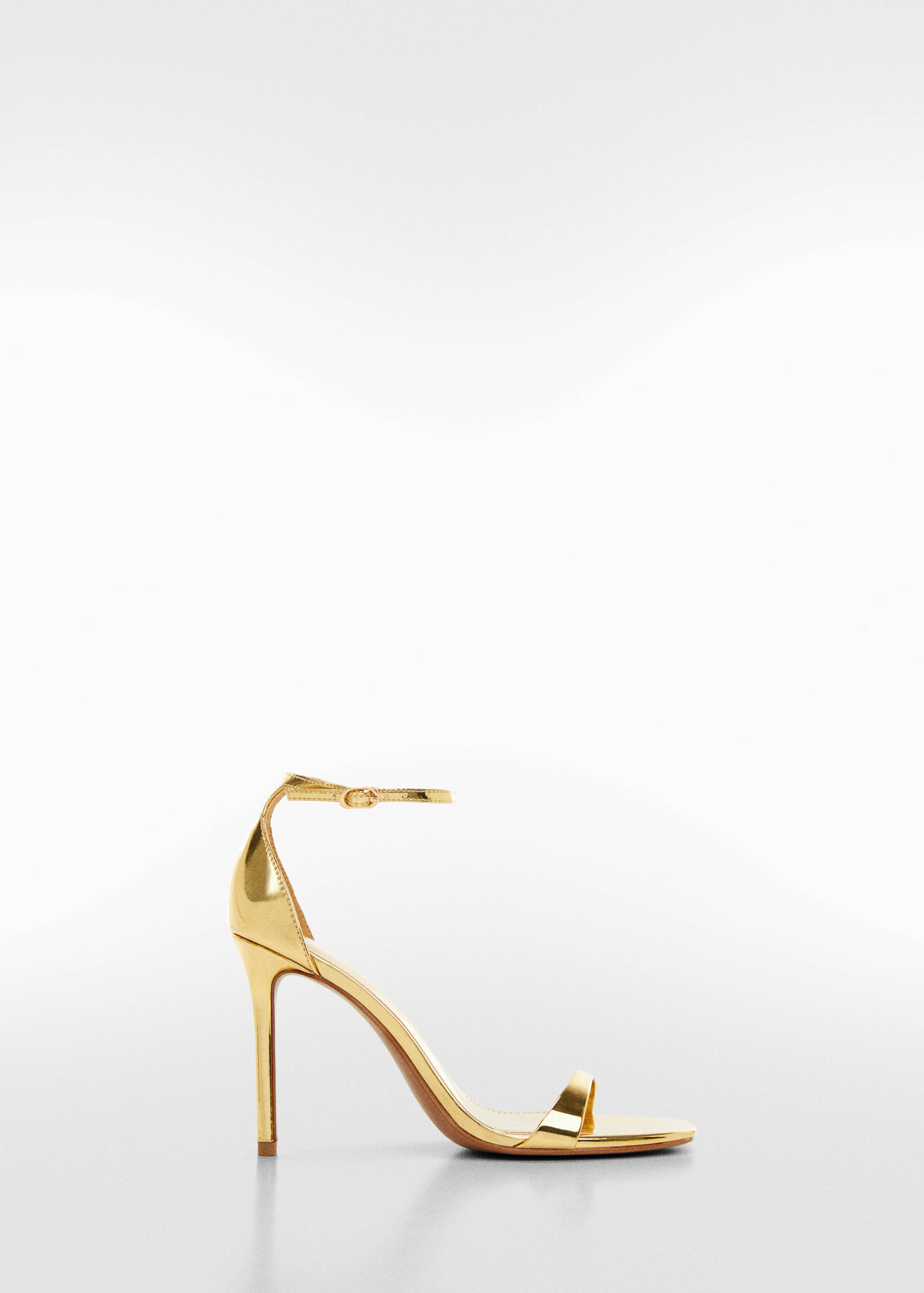 Metallic heel sandals - Article without model