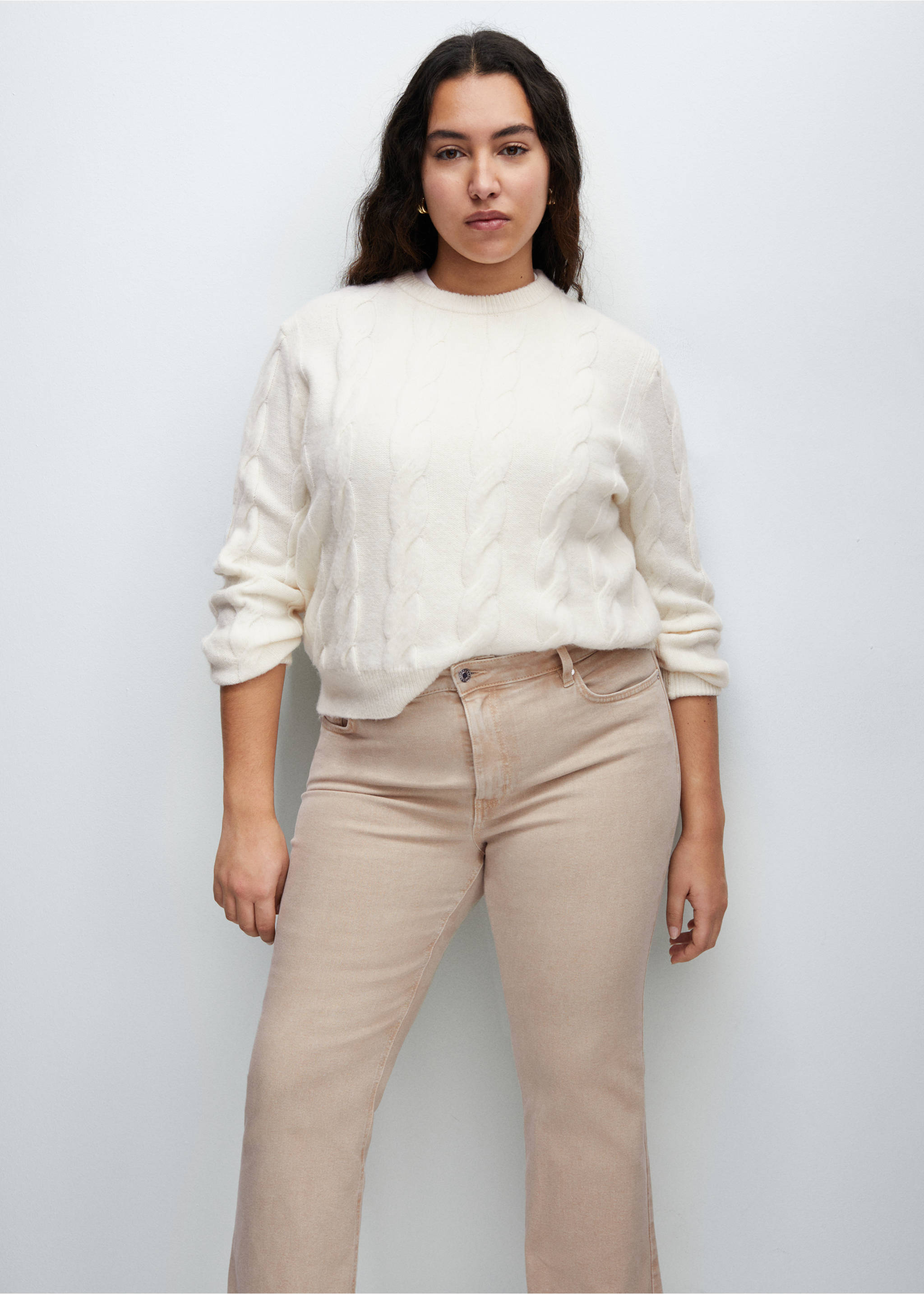 Texans Sienna flare crop - Detall de l'article 5, Sorra. Ref: 67040296-00.